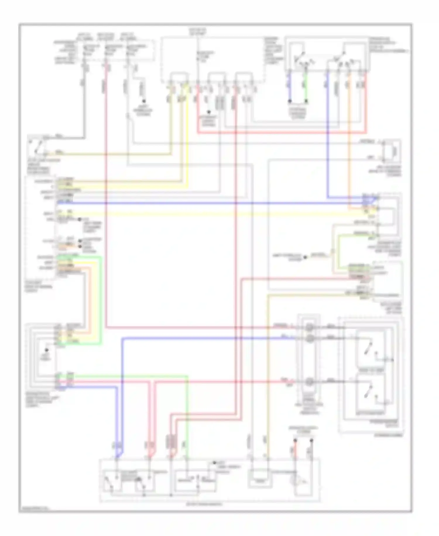 Optima Kia II facelift (2008-2010): 2.4l, transmission circuit