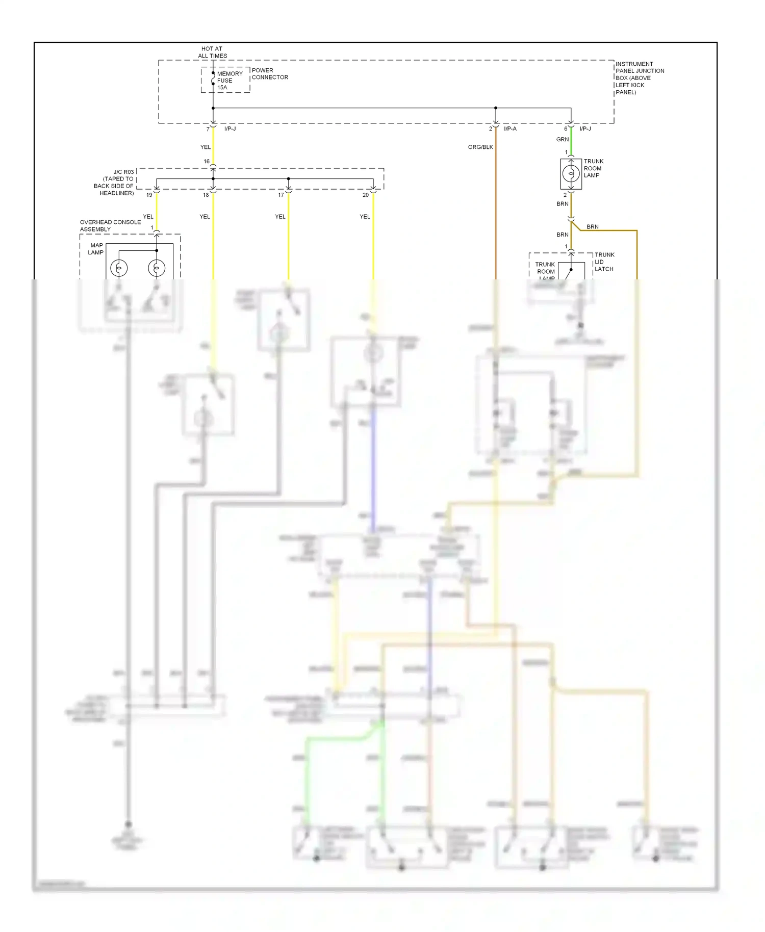 Kia Optima II facelift (2008-2010) blu wiring diagram  (31 of 68)