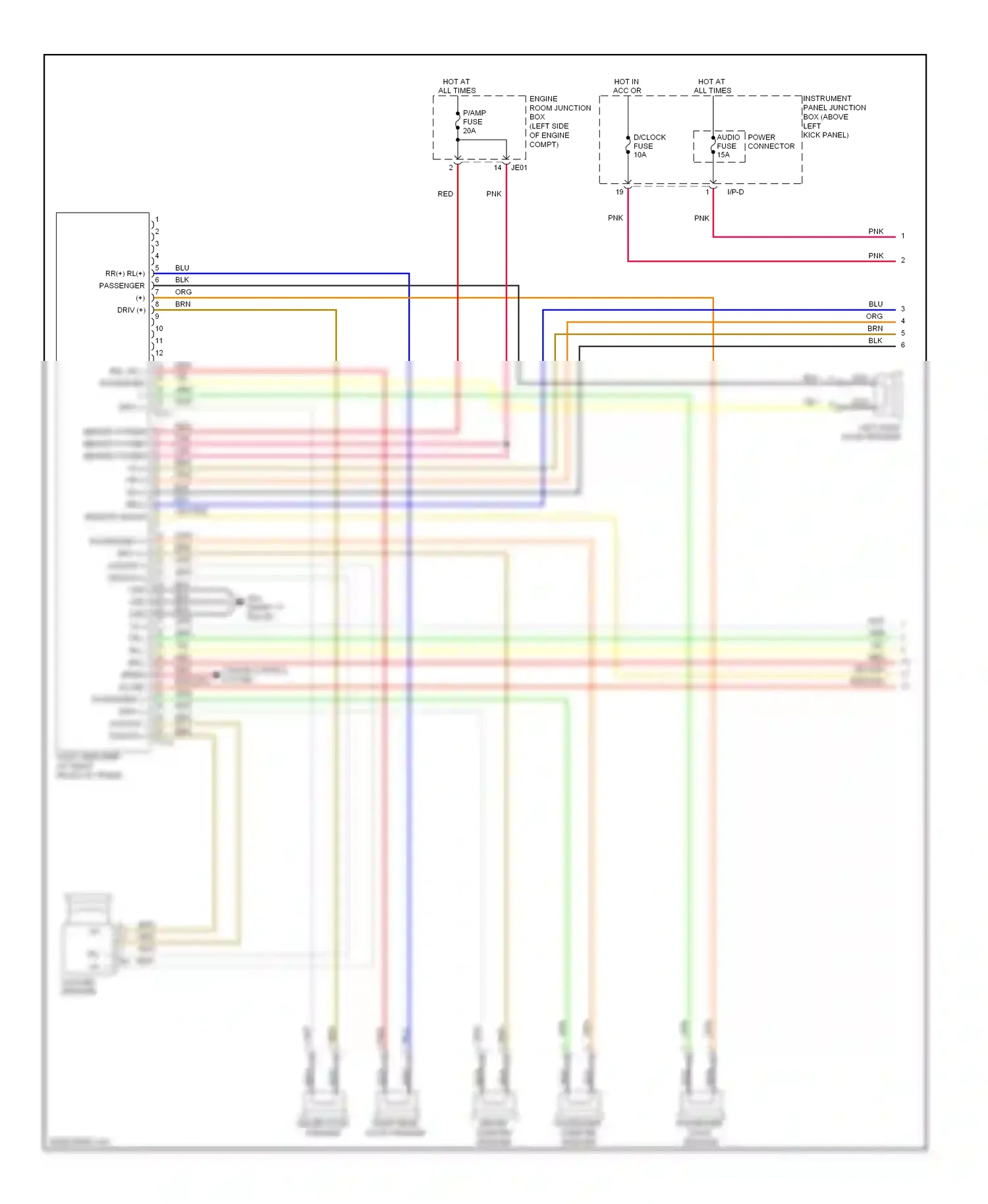 Kia Optima II facelift (2008-2010) brn wiring diagram  (43 of 57)