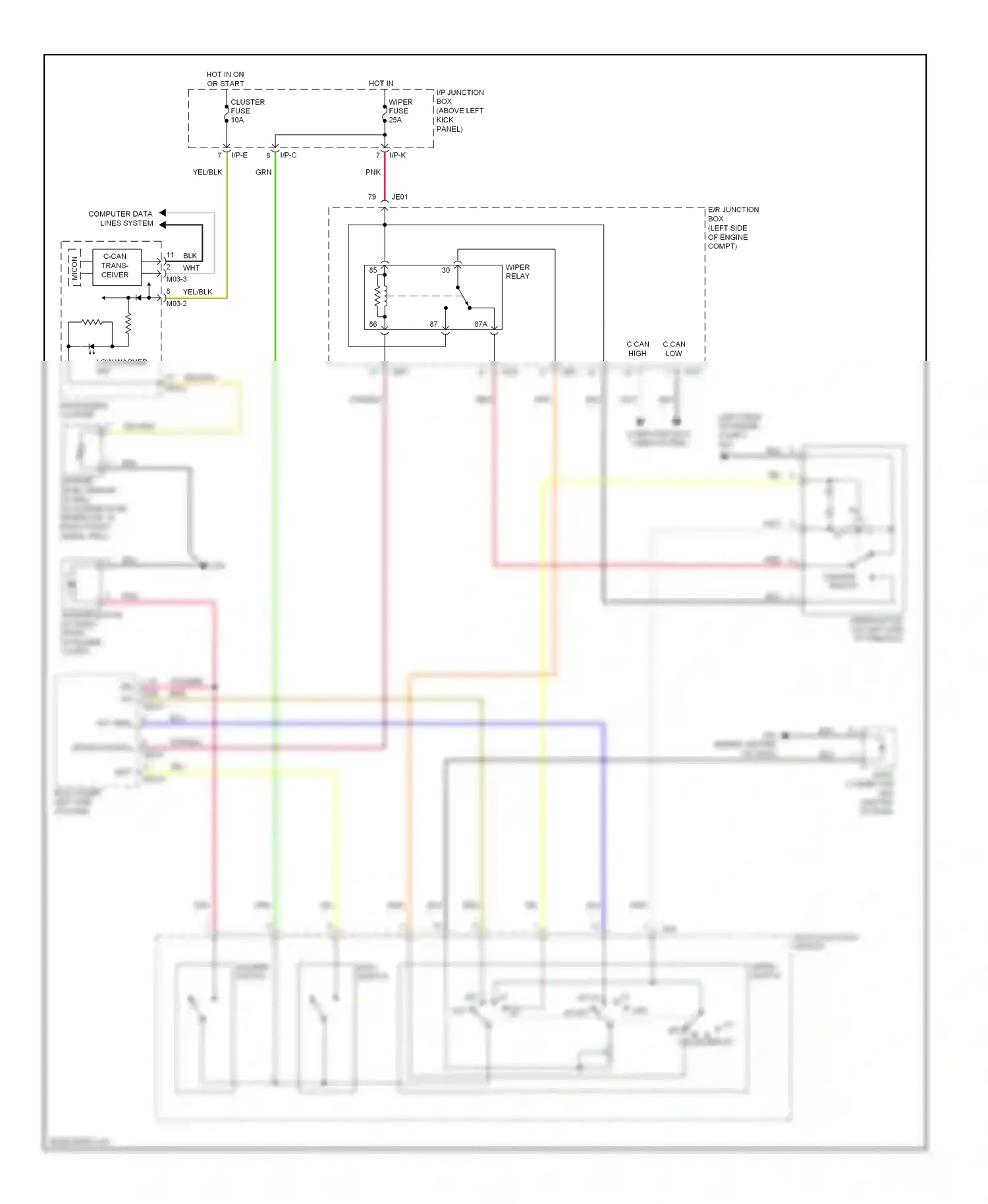 Kia Optima II facelift (2008-2010) brn wiring diagram  (57 of 57)