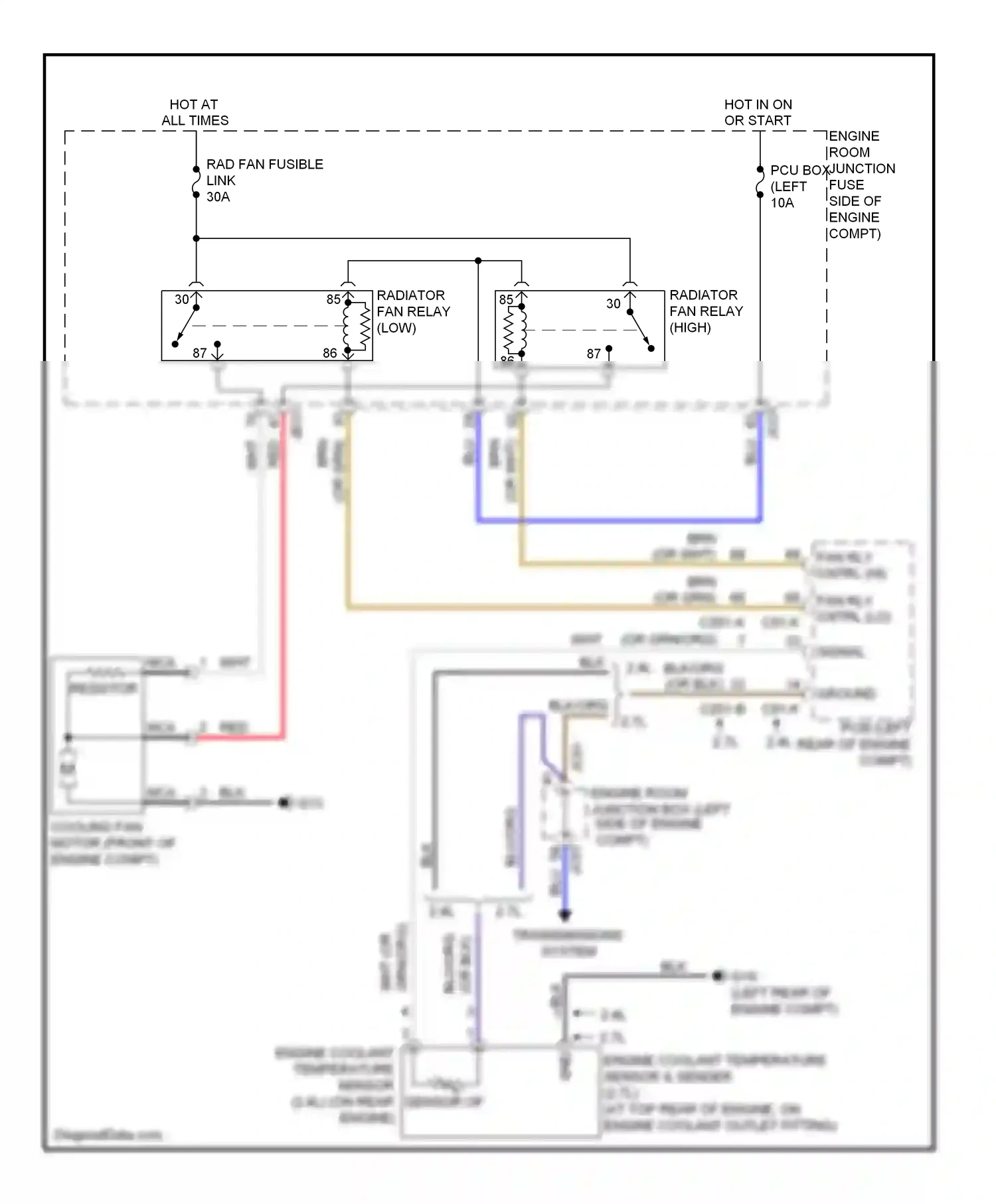 Kia Optima II facelift (2008-2010) brn wiring diagram  (16 of 57)