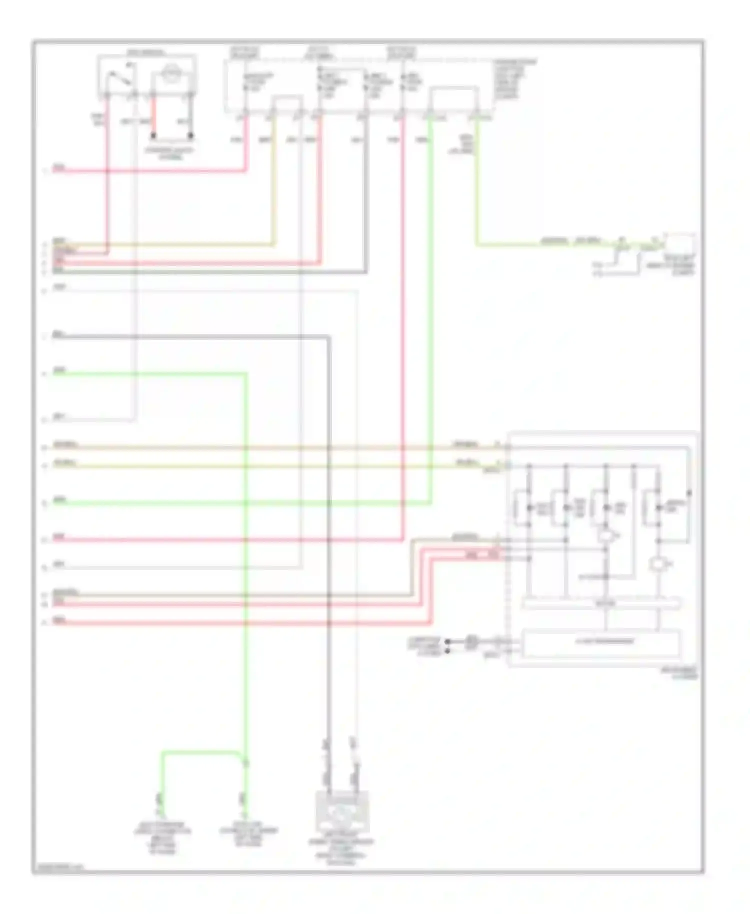 Wiring diagram computer data lines system for Kia Optima II facelift (2008-2010) (3 of 15)