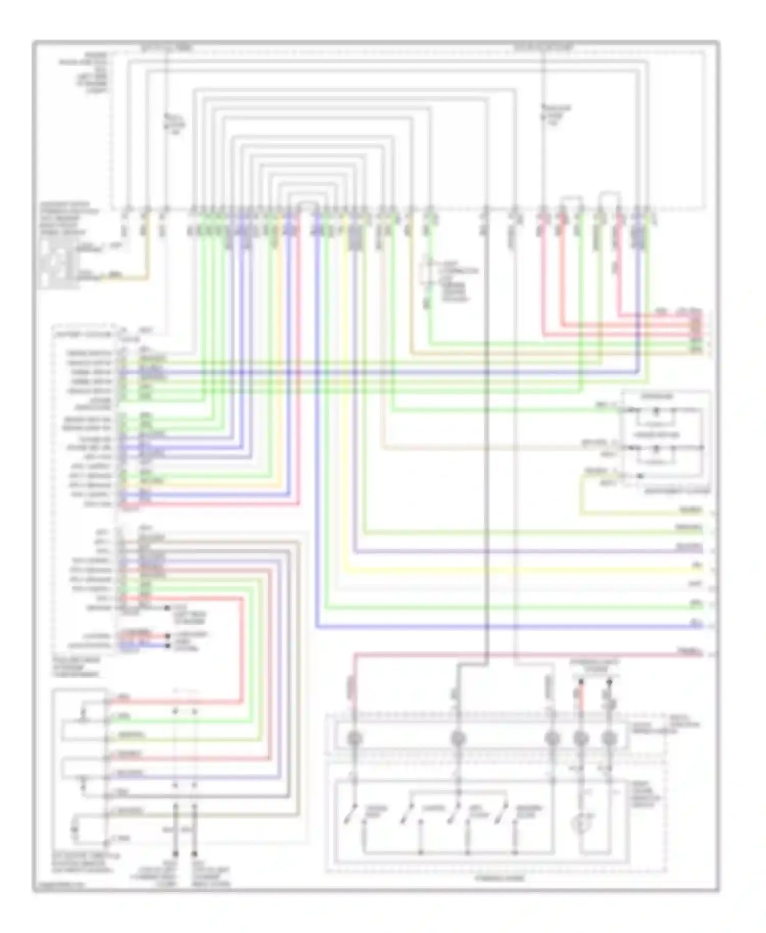 Wiring diagram hot in on or start for Kia Optima II facelift (2008-2010) (3 of 33)