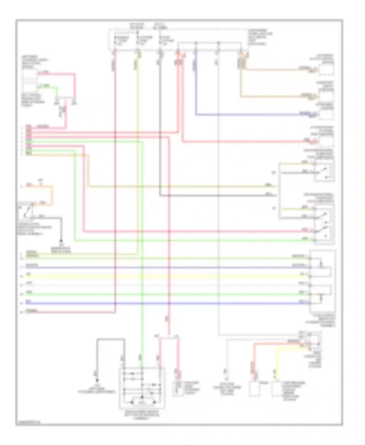 Wiring diagram joint connector for Kia Optima II facelift (2008-2010) (2 of 16)