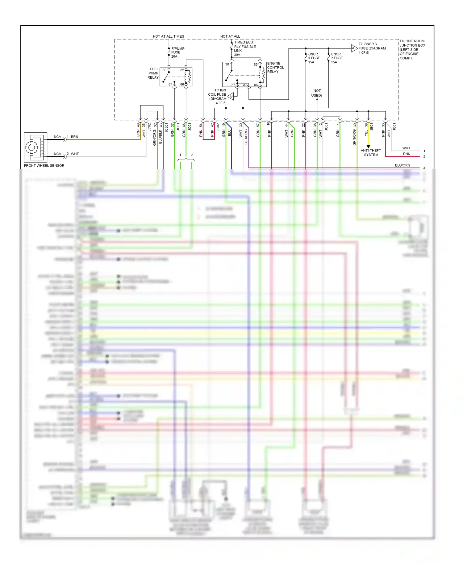 Kia Optima II facelift (2008-2010) nca wiring diagram  (18 of 56)