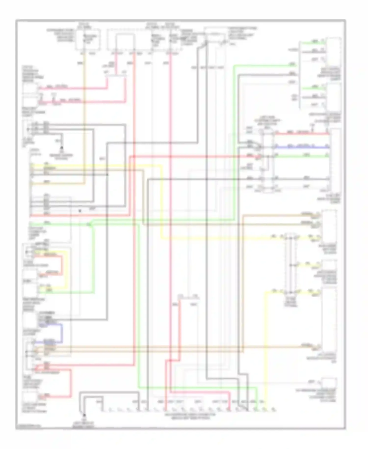 Wiring diagram red/org for Kia Optima II facelift (2008-2010) (5 of 21)