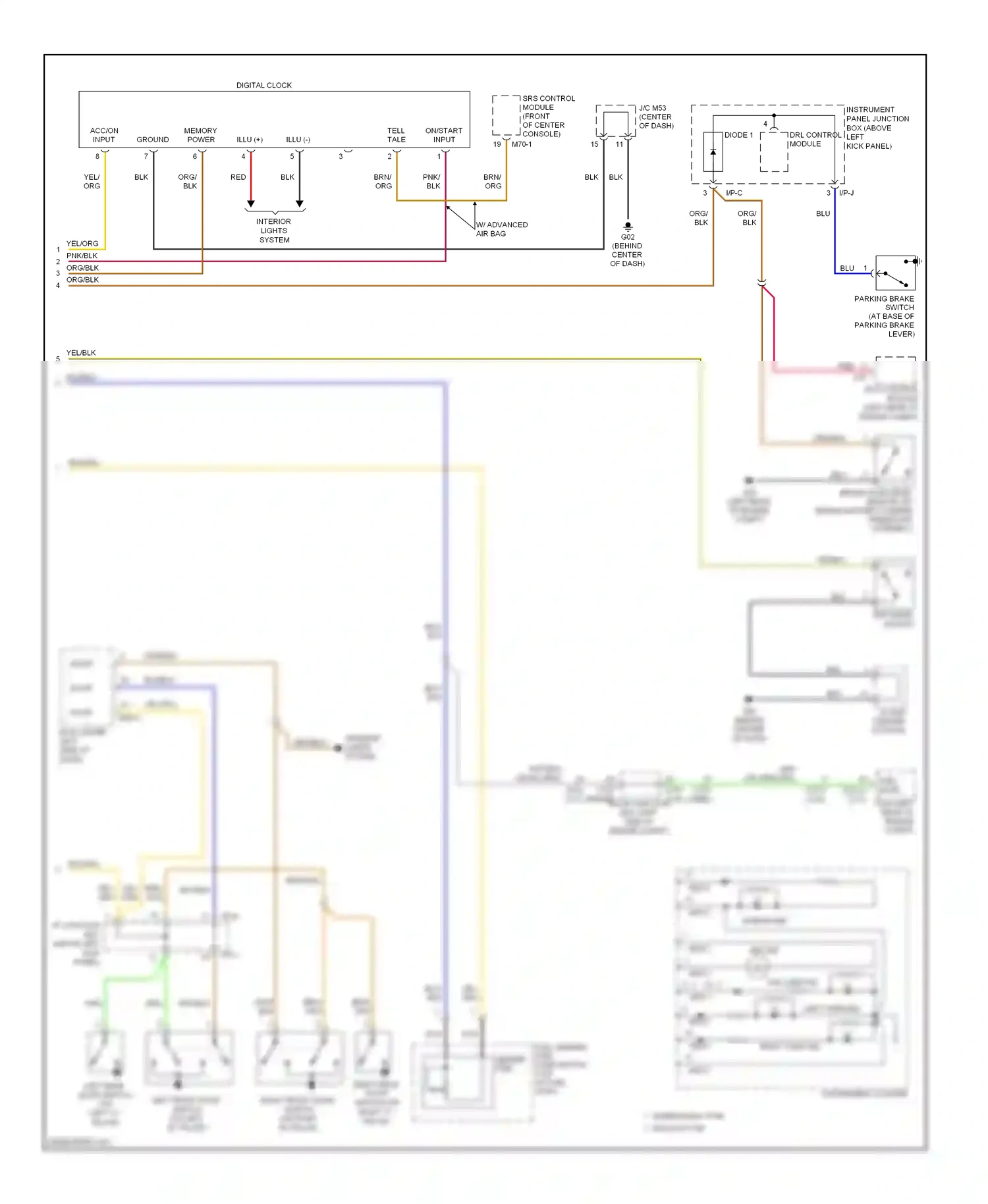 Kia Optima II facelift (2008-2010) yel wiring diagram  (33 of 63)