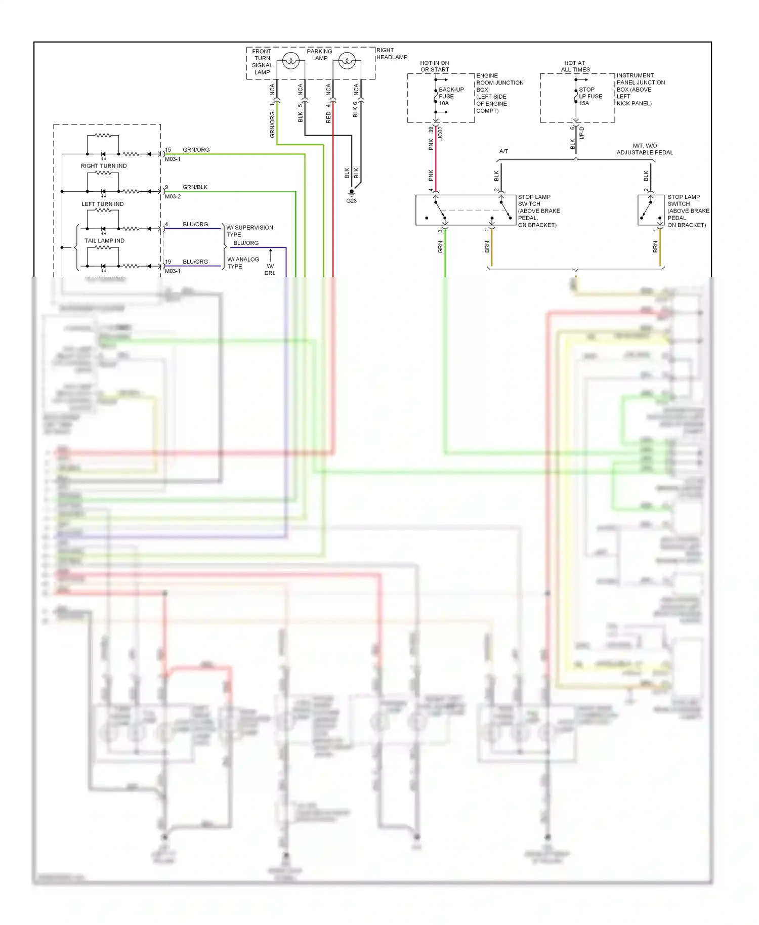 Kia Optima II facelift (2008-2010) yel wiring diagram  (22 of 63)