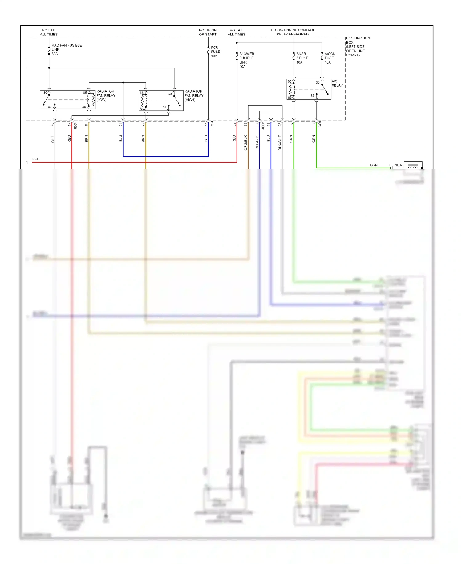 Kia Optima II facelift (2008-2010) yel wiring diagram  (10 of 63)