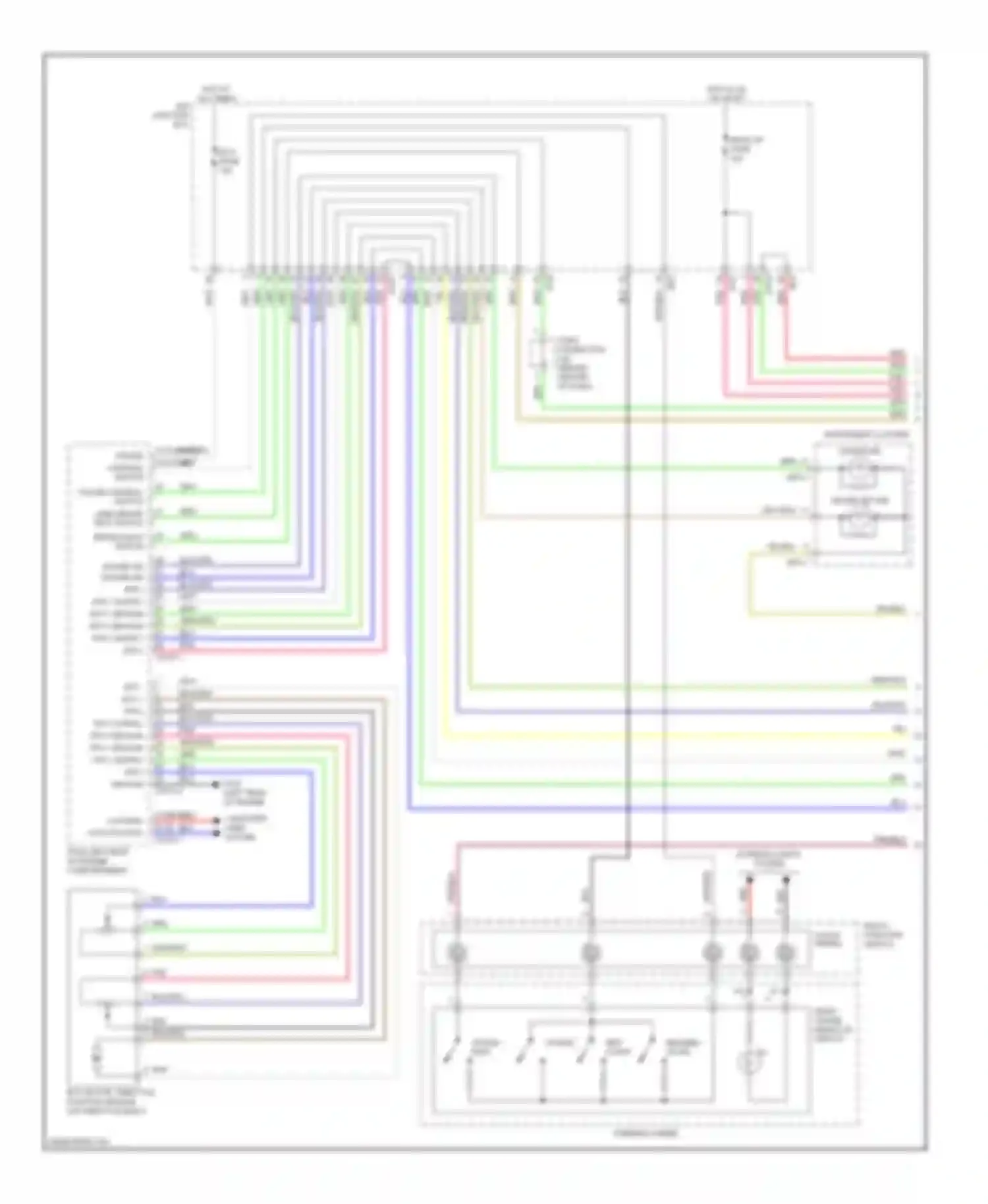 Optima Kia II (2005-2008): 2.7l, cruise control circuit, late production (1 of 2)