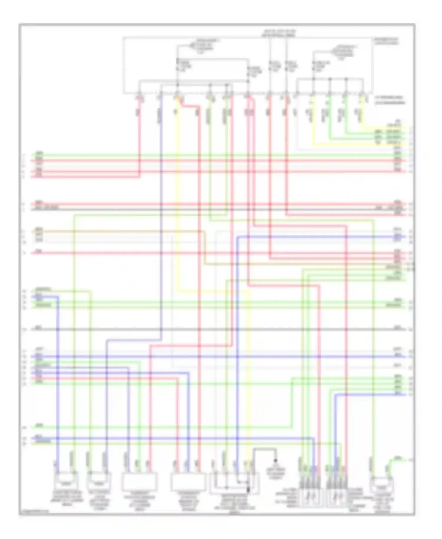 Optima Kia II (2005-2008): Wiring diagram engine performance 2.4l, late production (2 of 3)
