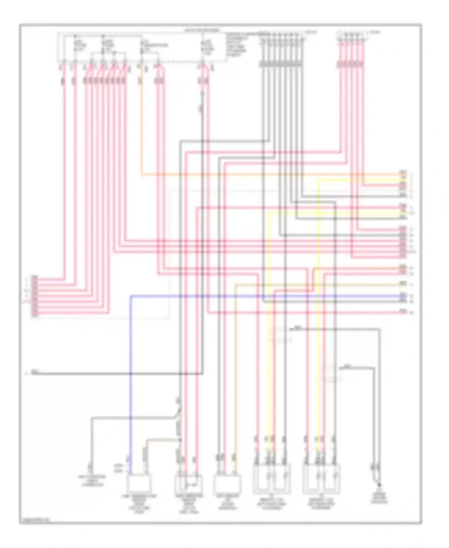 Optima Kia II (2005-2008): Wiring diagram engine performance 2.4l, m/t early production (2 of 3)