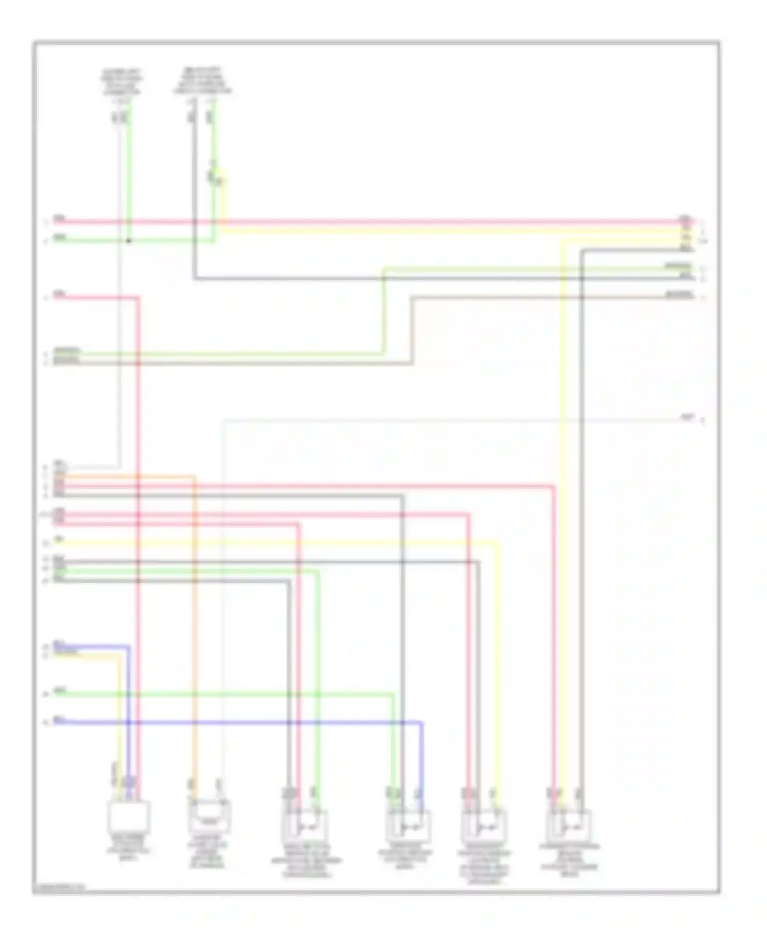 Optima Kia II (2005-2008): Wiring diagram engine performance 2.7l, early production (3 of 4)