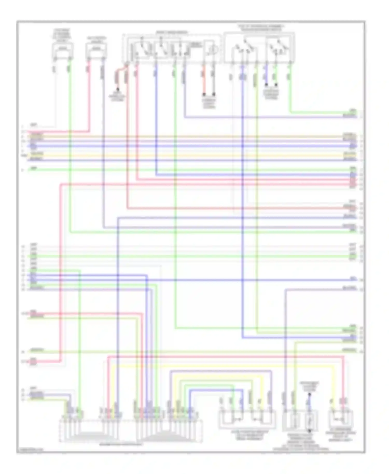 Optima Kia II (2005-2008): Wiring diagram engine performance 2.7l, late production (2 of 5)