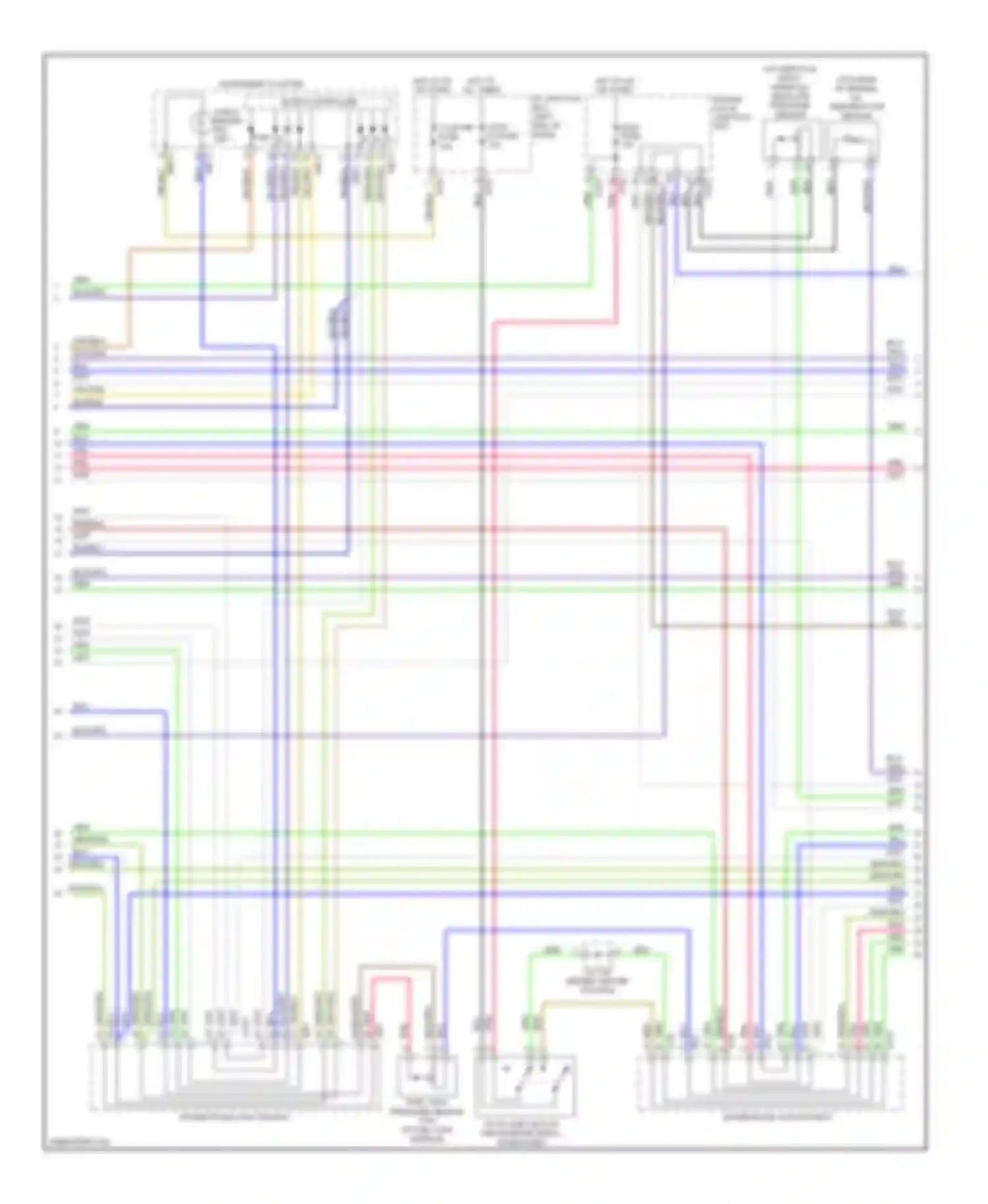 Optima Kia II (2005-2008): Wiring diagram engine performance 2.7l, late production (3 of 5)