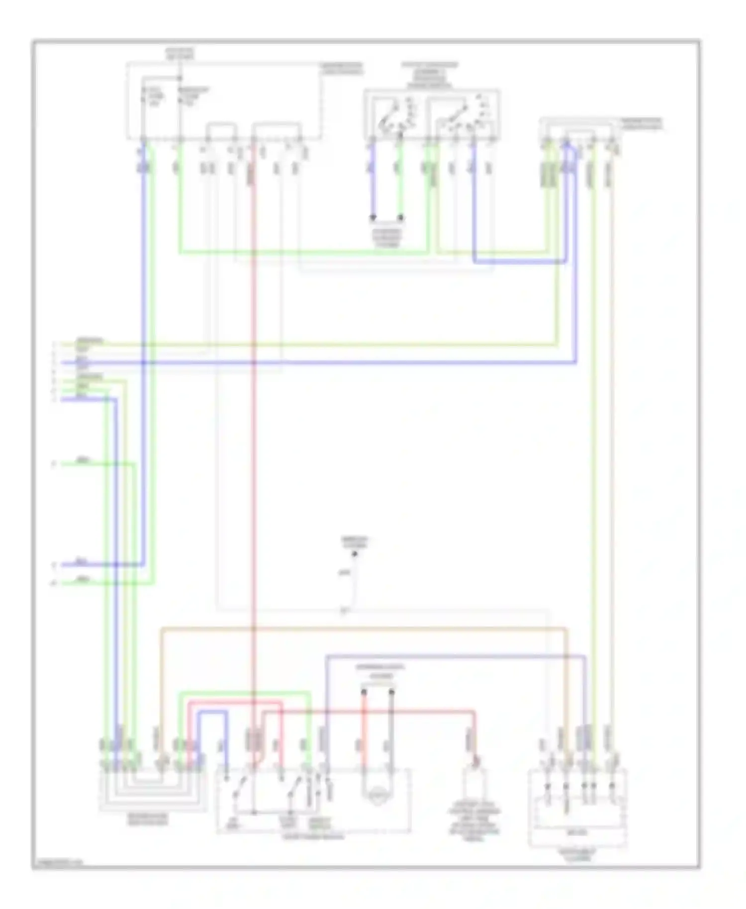 Wiring diagram back-up fuse for Kia Optima II (2005-2008) (11 of 11)