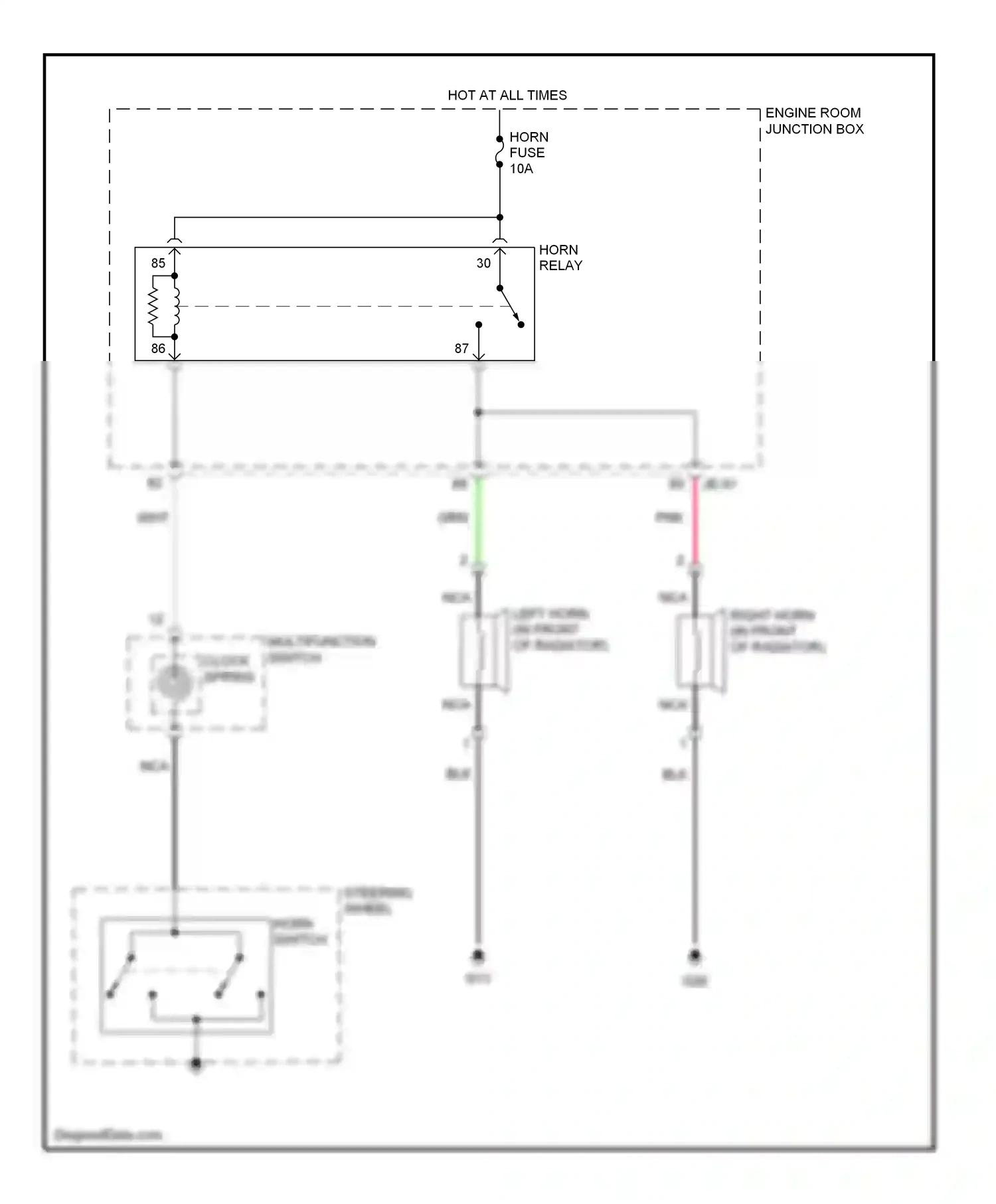 Kia Optima II (2005-2008) blk wiring diagram  (76 of 135)