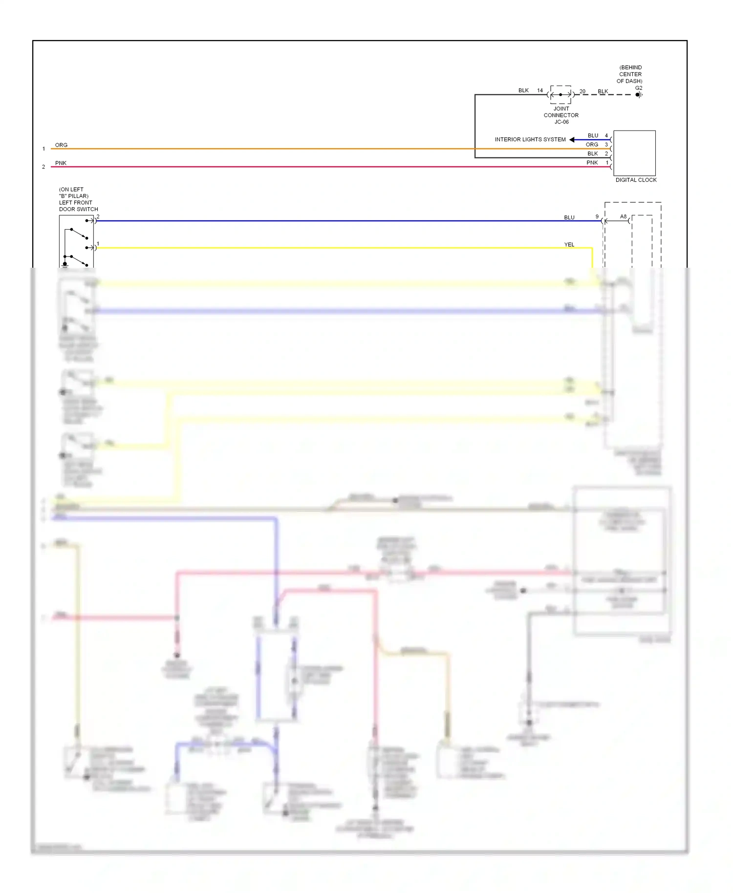 Kia Optima II (2005-2008) blk wiring diagram  (78 of 135)