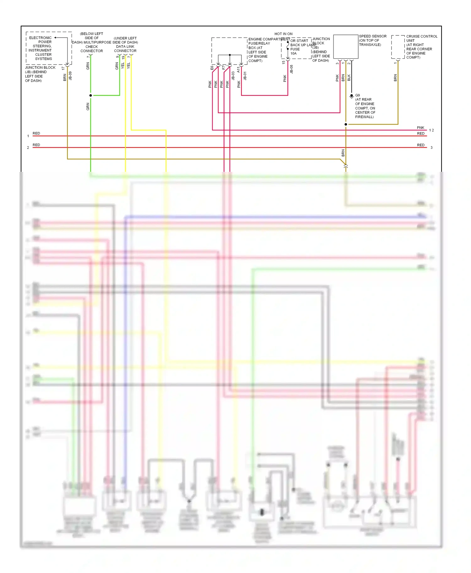 Kia Optima II (2005-2008) down wiring diagram  (7 of 7)