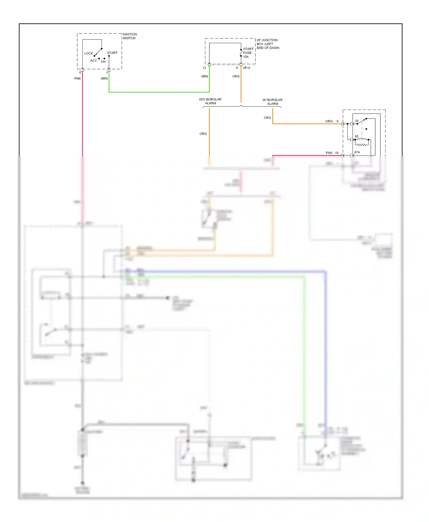 Kia Optima II (2005-2008) gry wiring diagram  (59 of 66)