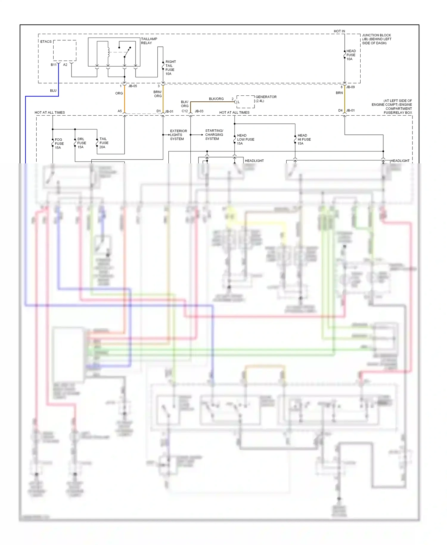 Kia Optima II (2005-2008) jb-01 wiring diagram  (14 of 35)