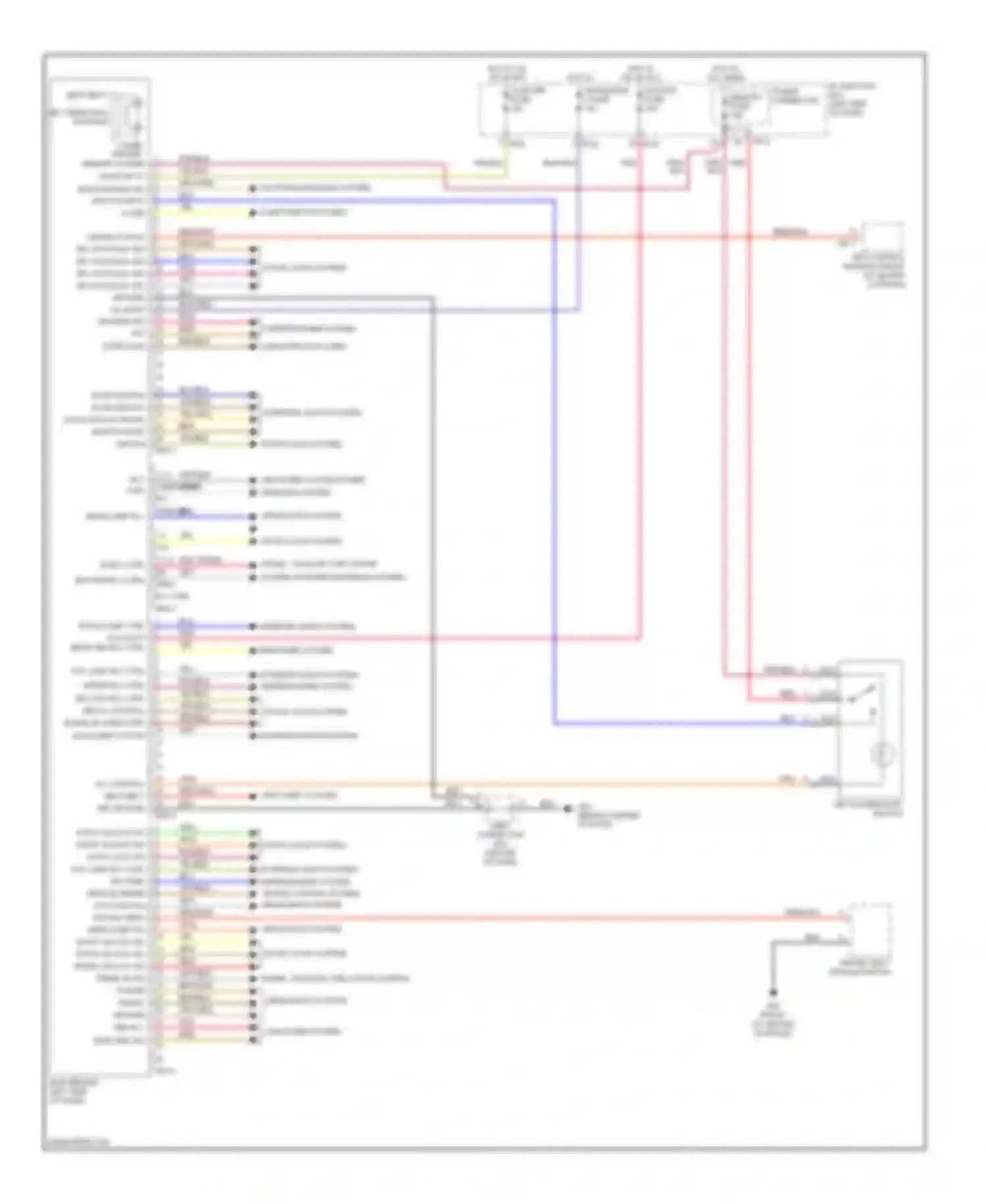 Wiring diagram key illumination switch for Kia Optima II (2005-2008) (1 of 2)