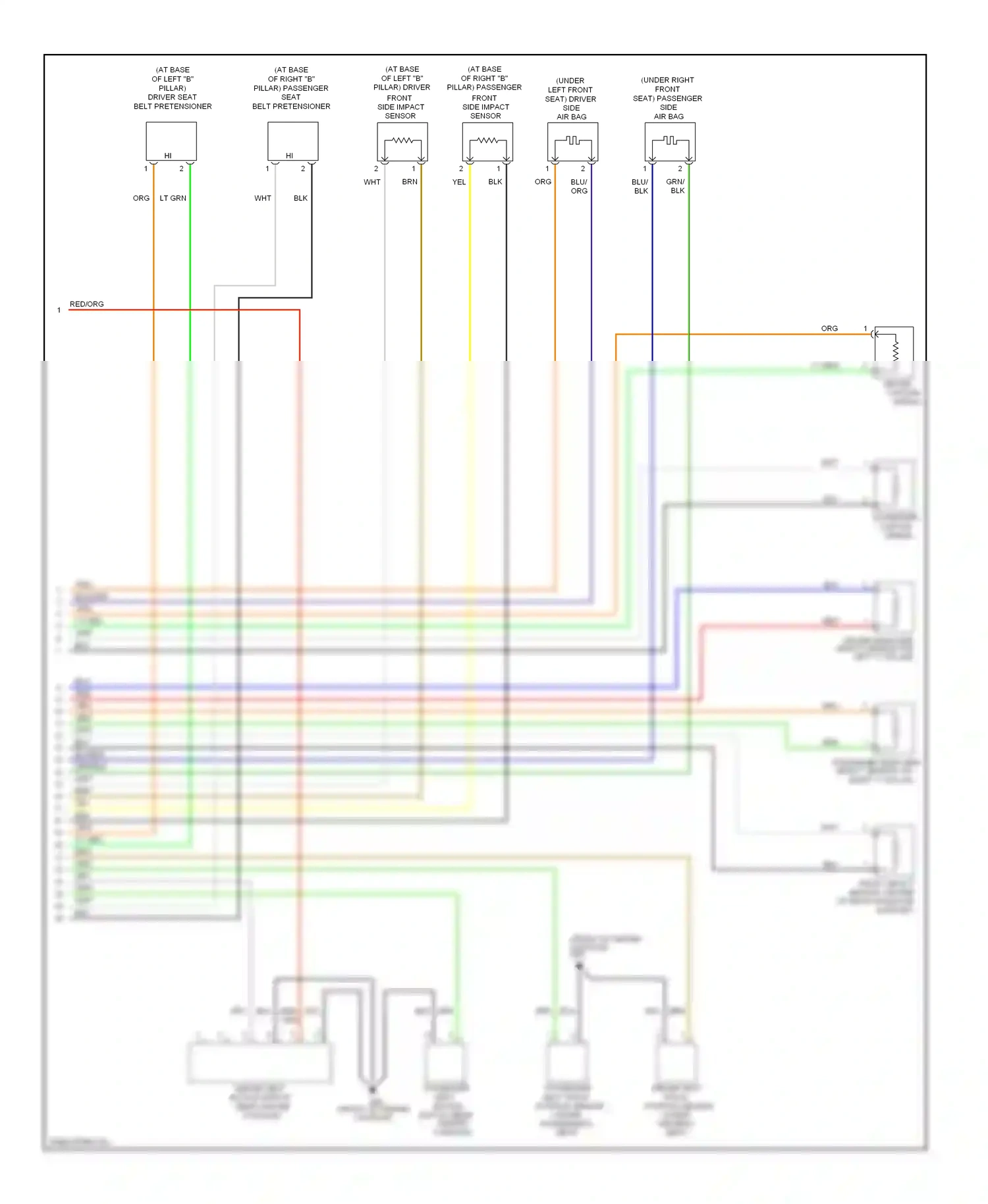 Kia Optima II (2005-2008) lt grn wiring diagram  (3 of 3)