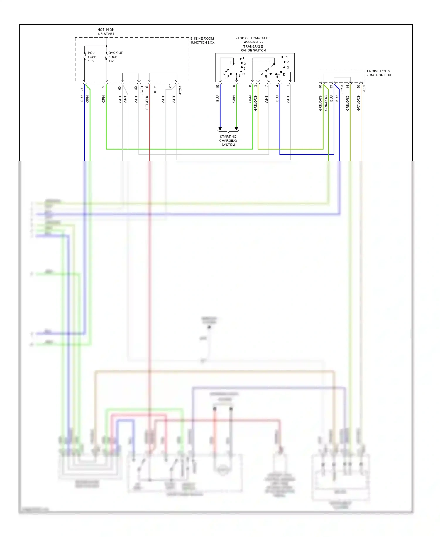 Kia Optima II (2005-2008) micom wiring diagram  (2 of 2)
