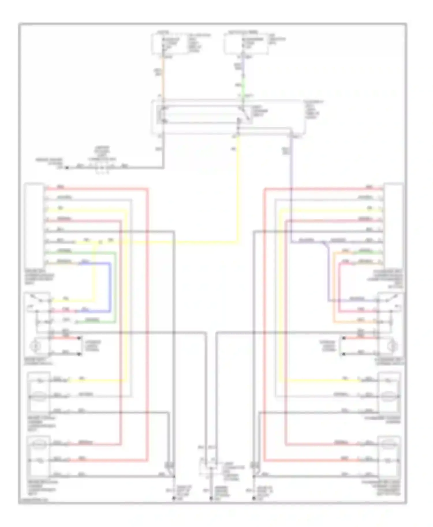 Wiring diagram module 2 fuse for Kia Optima II (2005-2008) (14 of 14)