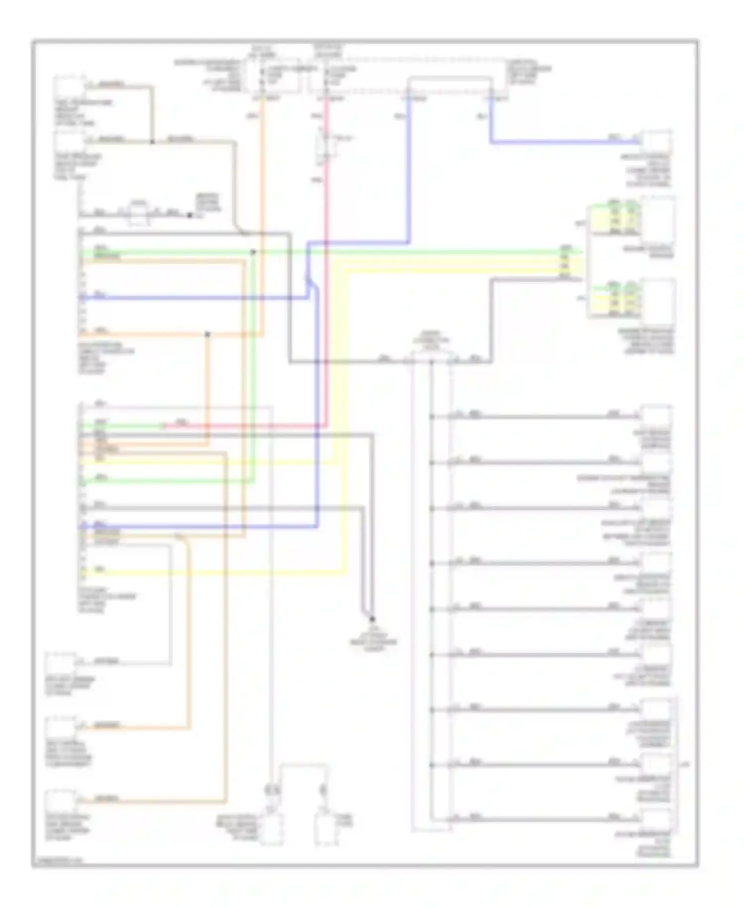 Wiring diagram short connector sc-05 for Kia Optima II (2005-2008) (2 of 3)