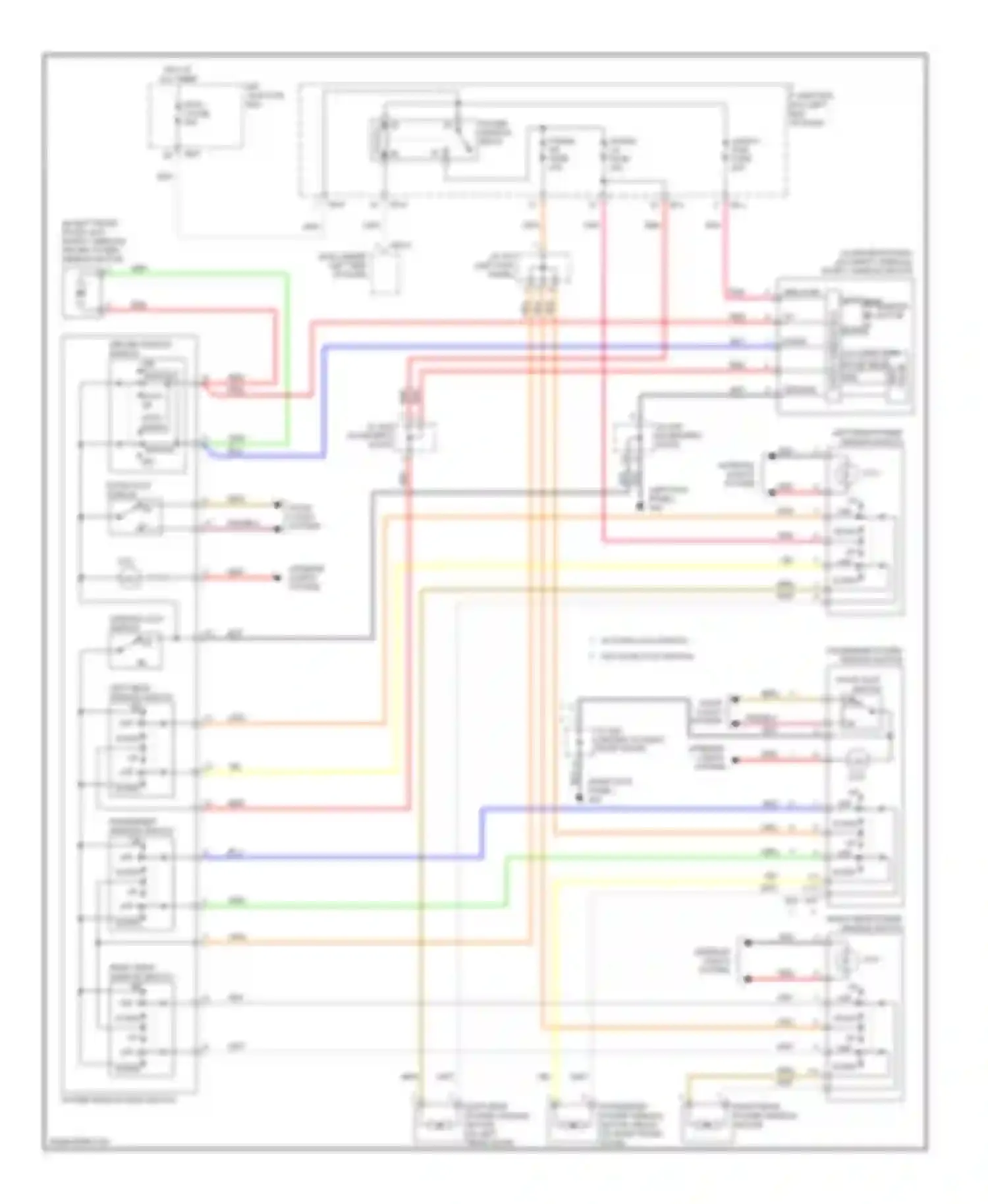 Wiring diagram vcc direction pulse sens gnd for Kia Optima II (2005-2008) (1 of 1)