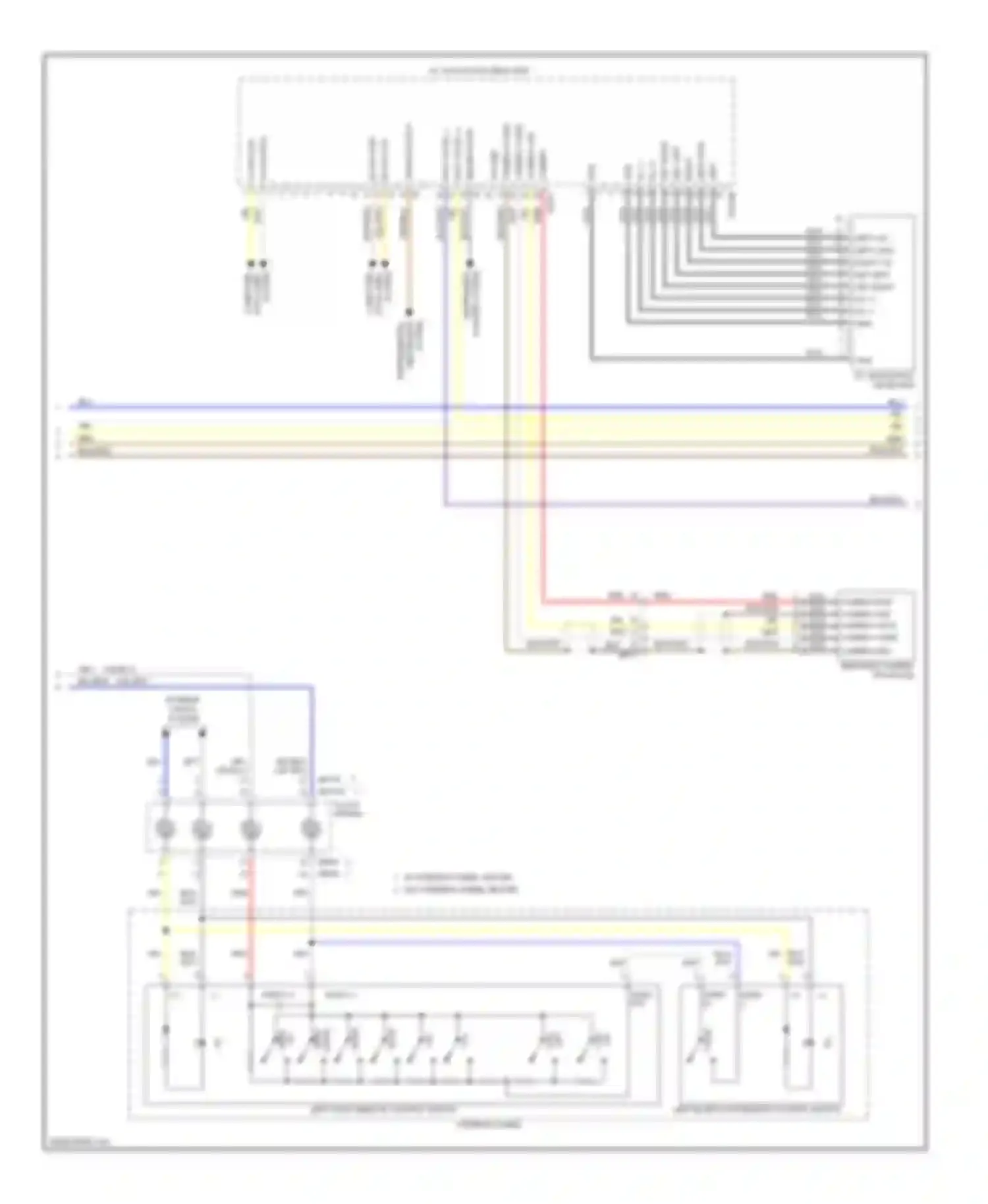 Optima Kia III facelift (2013-2015): Radio circuit, 4.0 with navigation (2 of 3)