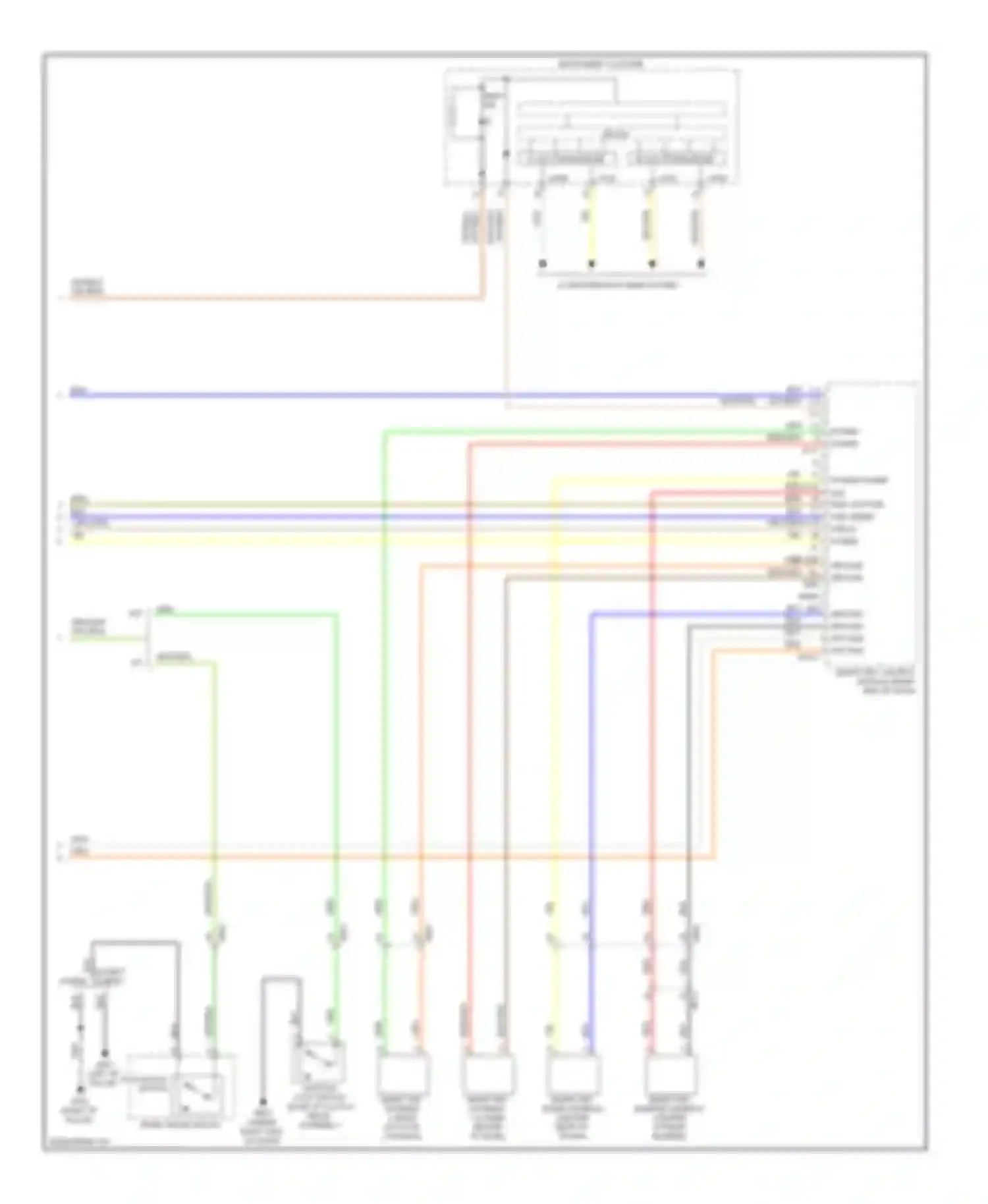 Wiring diagram computer data lines system for Kia Optima III facelift (2013-2015) (100 of 111)
