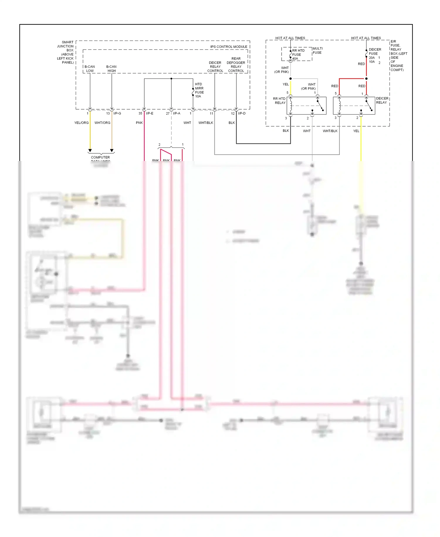 Kia Optima III facelift (2013-2015) except hybrid wiring diagram  (13 of 24)