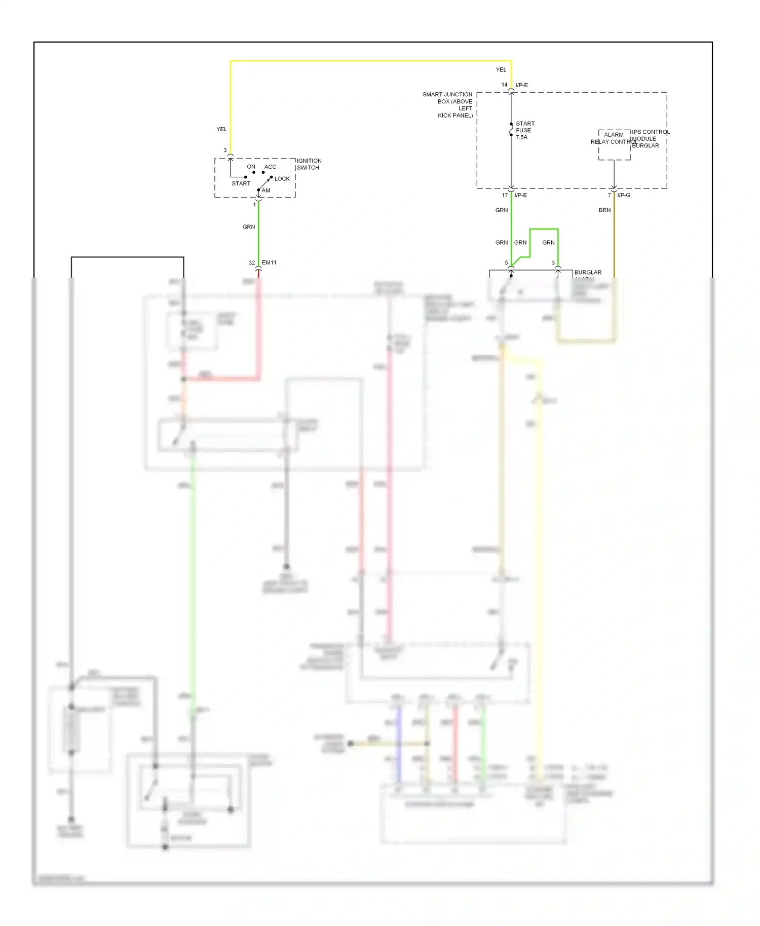 Kia Optima III facelift (2013-2015) i/p-g wiring diagram  (32 of 32)