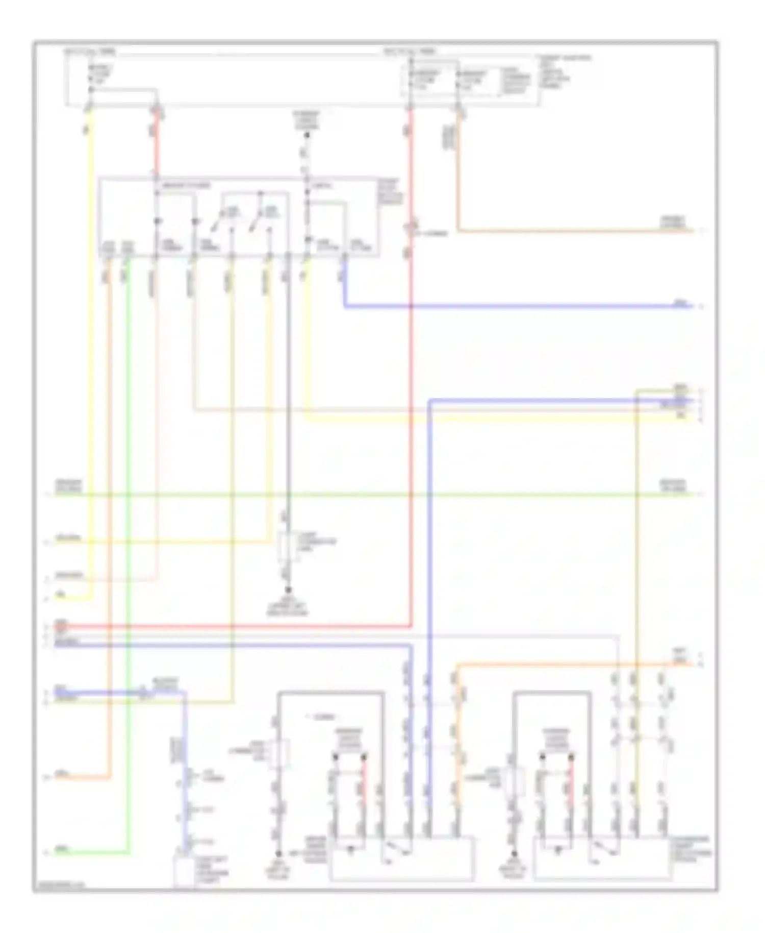 Wiring diagram memory 1 fuse for Kia Optima III facelift (2013-2015) (36 of 39)
