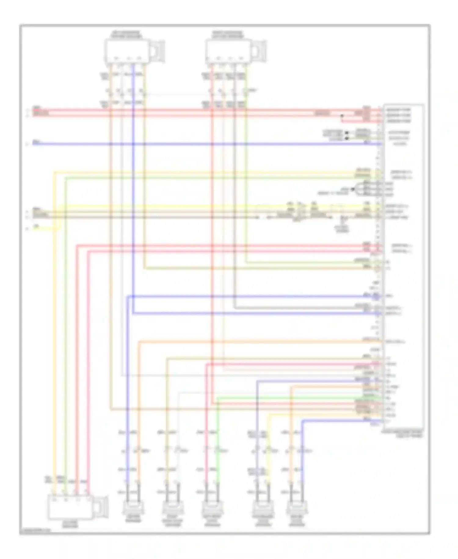 Wiring diagram memory pwr memory pwr memory pwr for Kia Optima III facelift (2013-2015) (3 of 4)