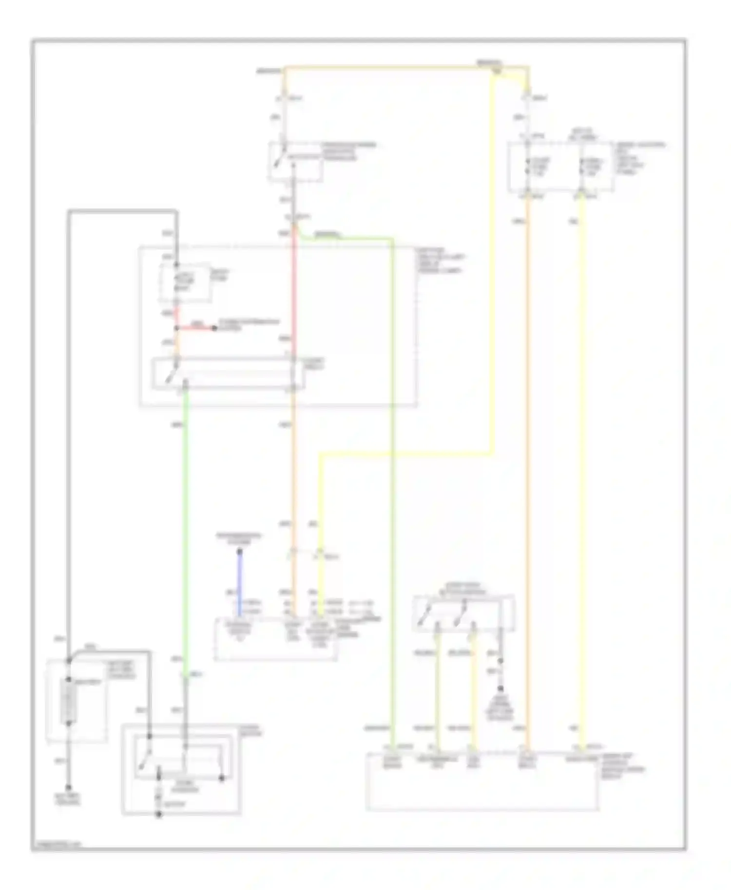 Wiring diagram pdm 2 fuse for Kia Optima III facelift (2013-2015) (5 of 7)
