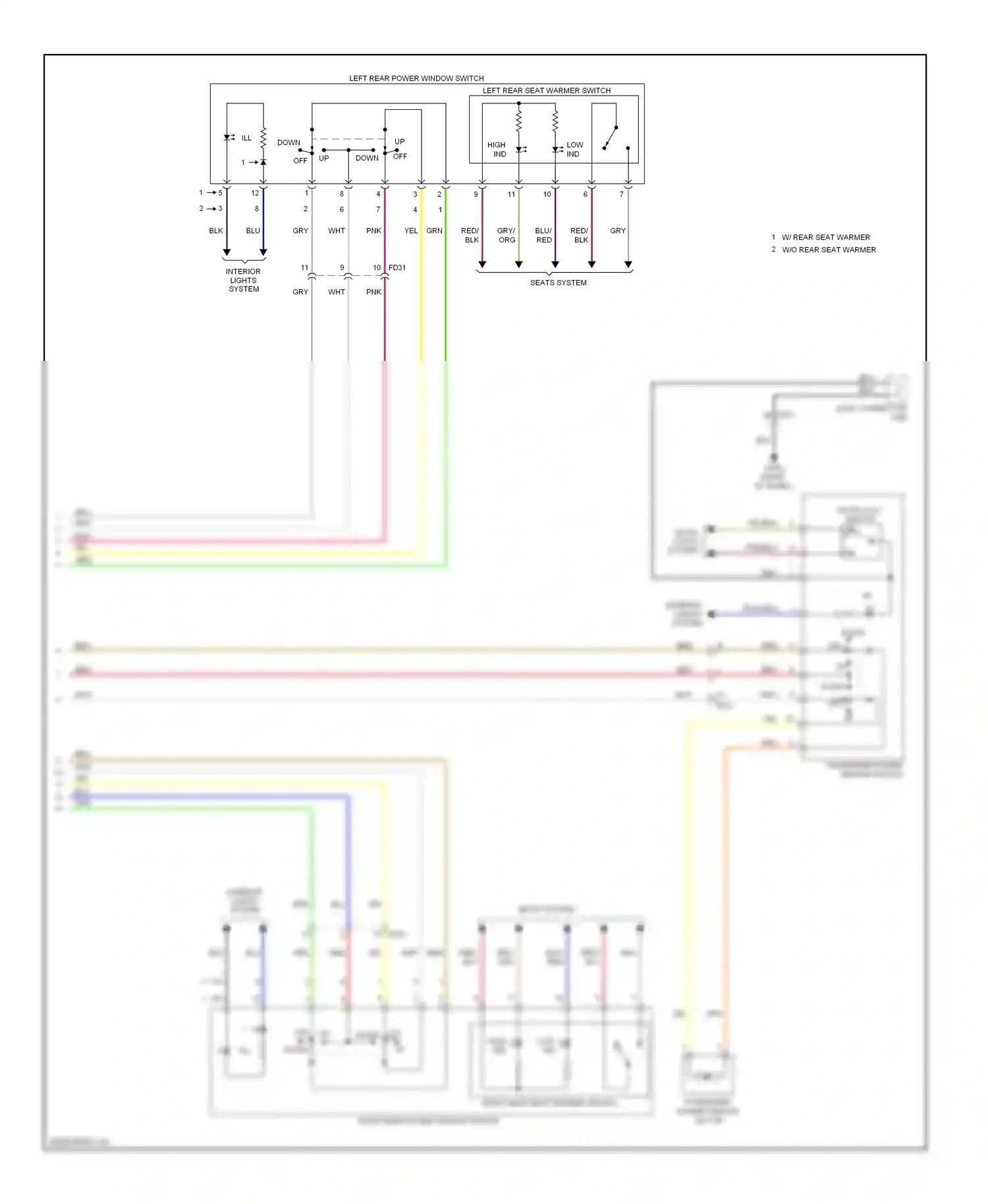 Kia Optima III facelift (2013-2015) up off wiring diagram  (2 of 2)