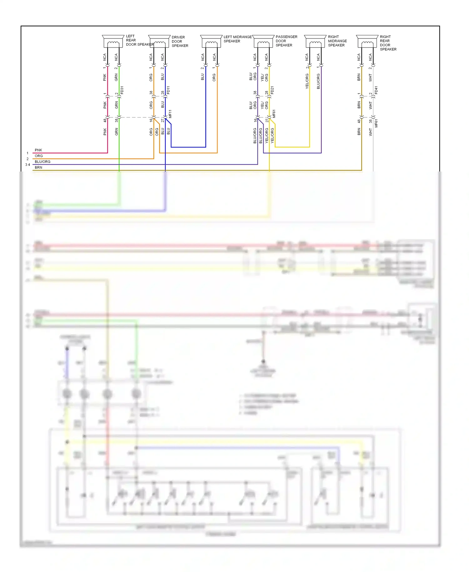Kia Optima III facelift (2013-2015) yel/org wiring diagram  (114 of 119)
