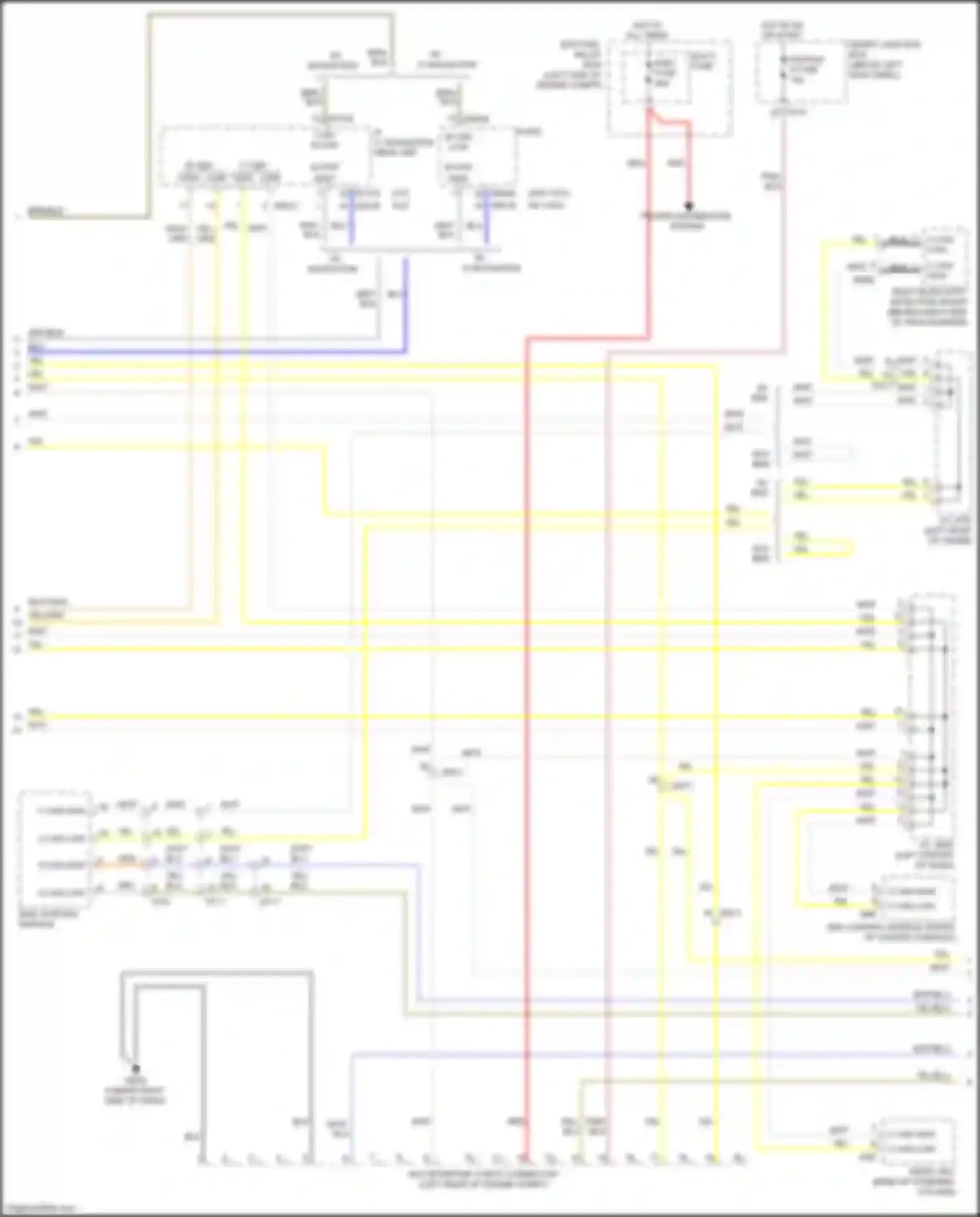 Optima Kia III facelift (2013-2015): Computer data lines circuit, hybrid (3 of 4)
