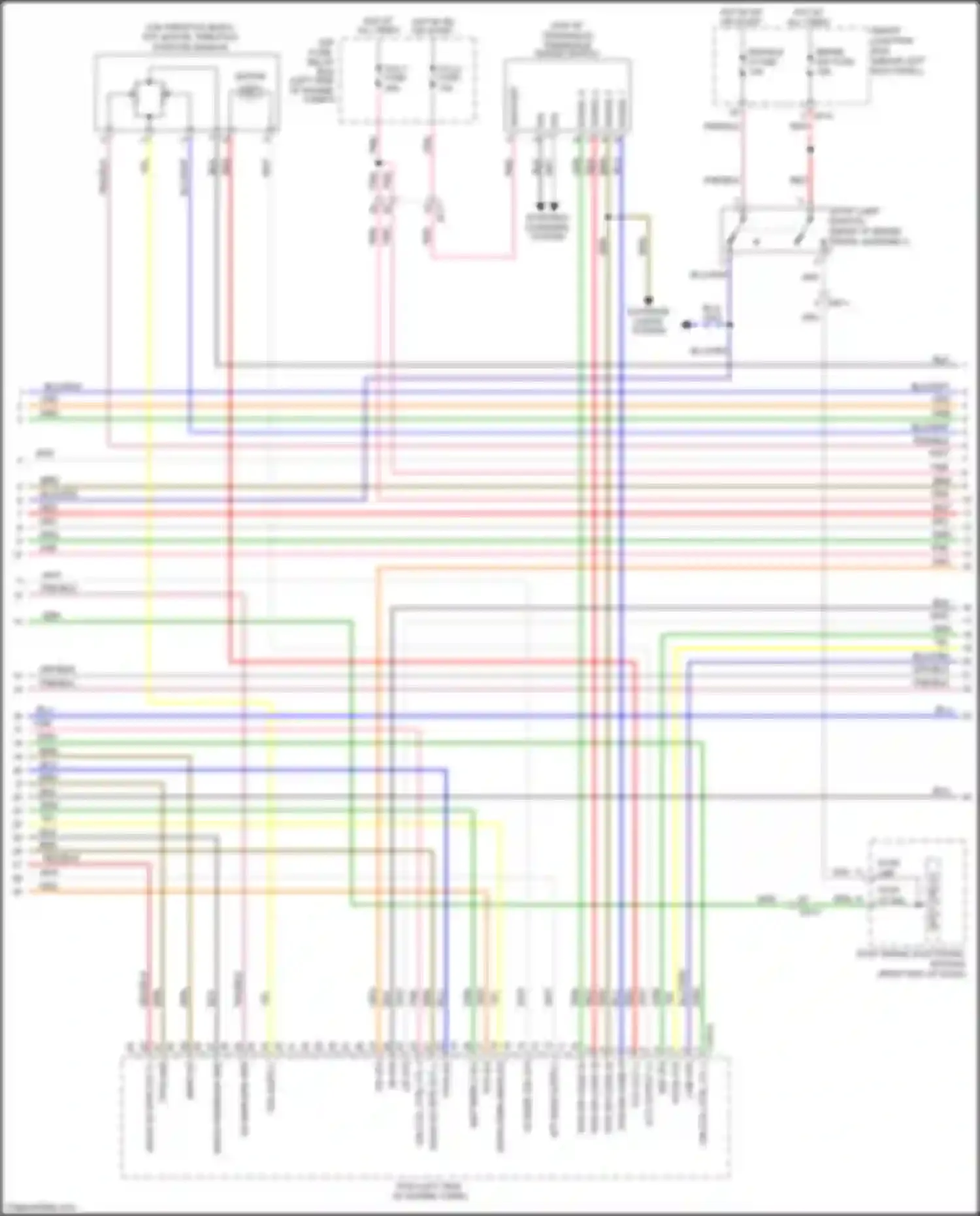 Optima Kia III facelift (2013-2015): Wiring diagram engine performance 2.0l turbo (4 of 6)