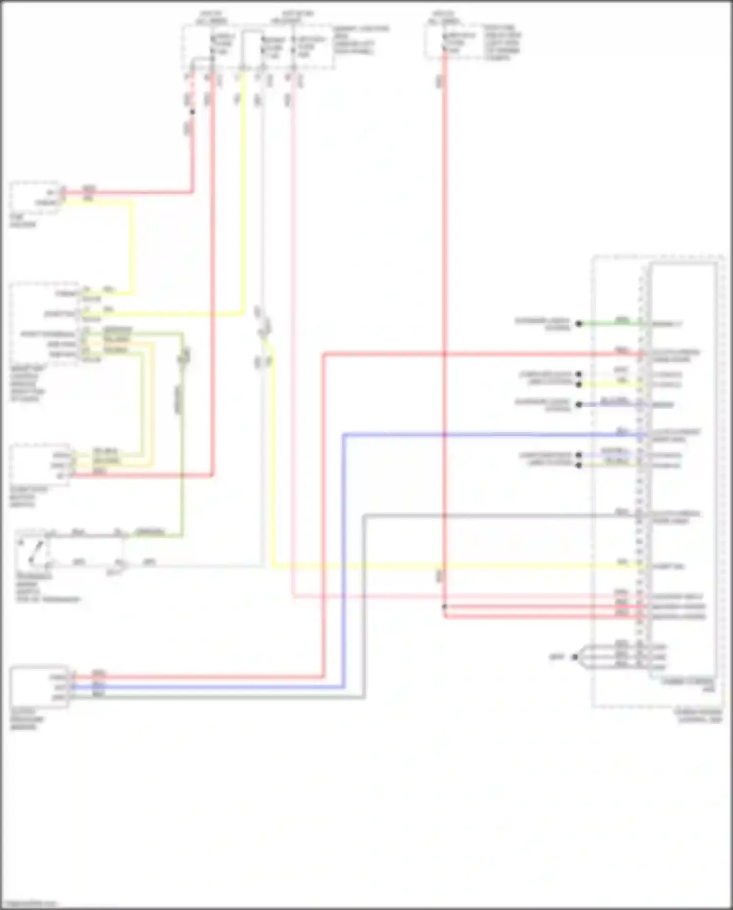 Optima Kia III facelift (2013-2015): Wiring diagram engine performance 2.4l hybrid, hybrid control circuit (6 of 6)