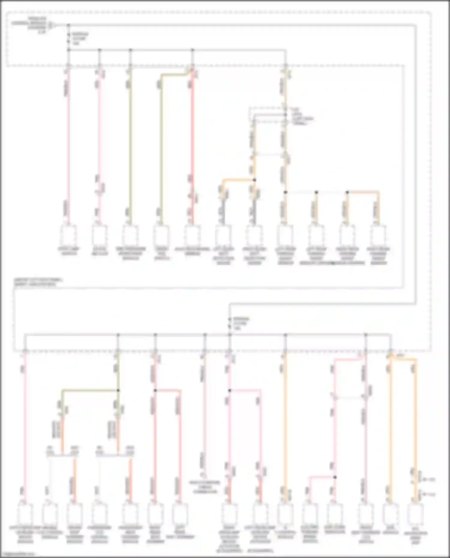 Optima Kia III facelift (2013-2015): Power distribution circuit, hybrid (3 of 9)