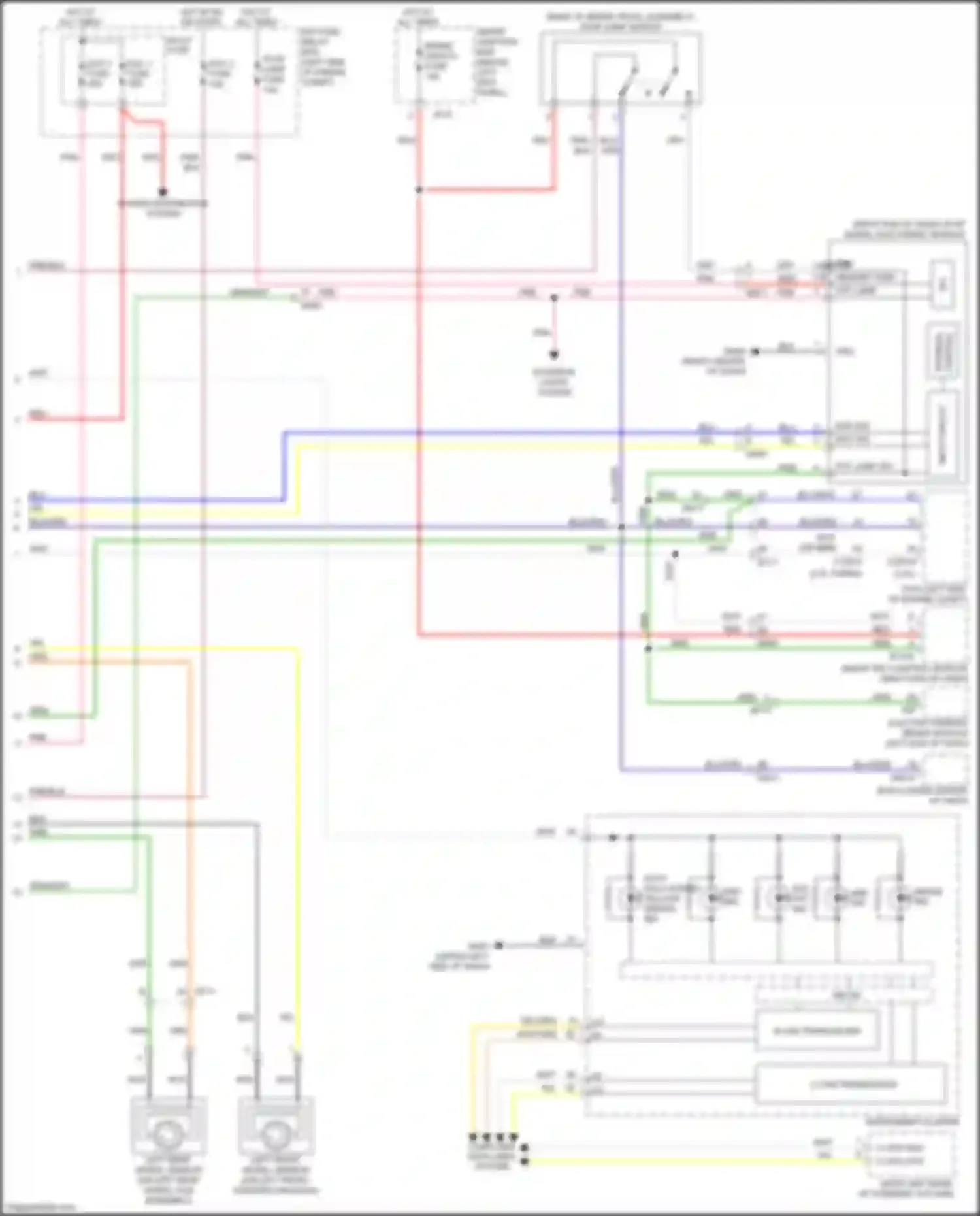 Wiring diagram 7 8 c-can high c-can low for Kia Optima III facelift (2013-2015) (1 of 3)