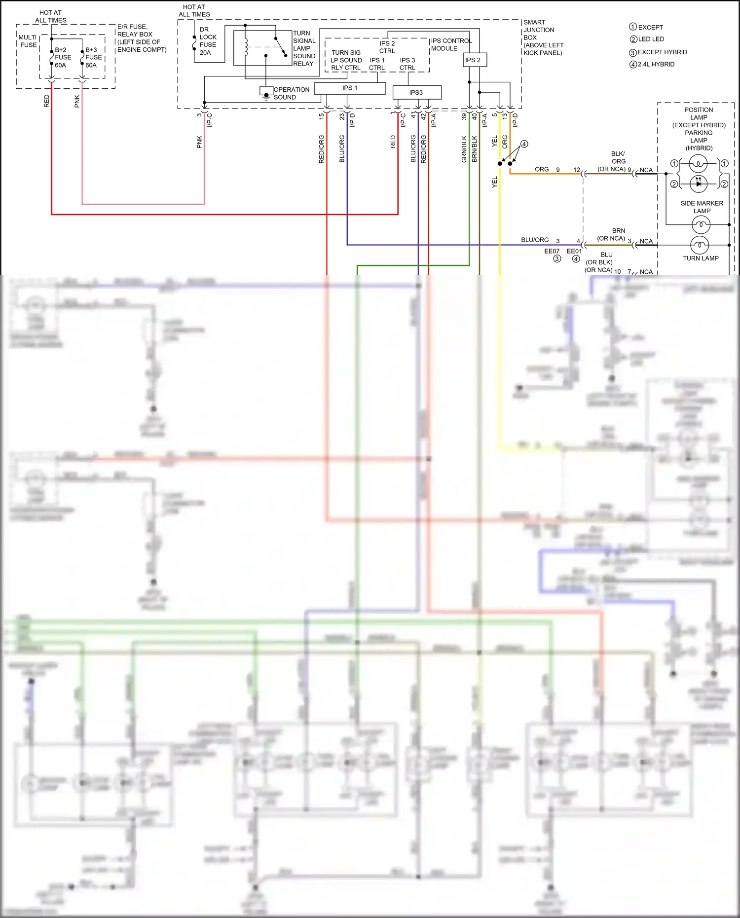 Kia Optima III facelift (2013-2015) blu wiring diagram  (76 of 212)