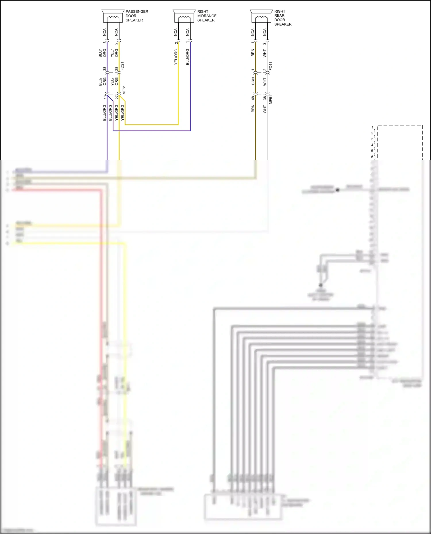 Kia Optima III facelift (2013-2015) blu/org wiring diagram  (9 of 123)