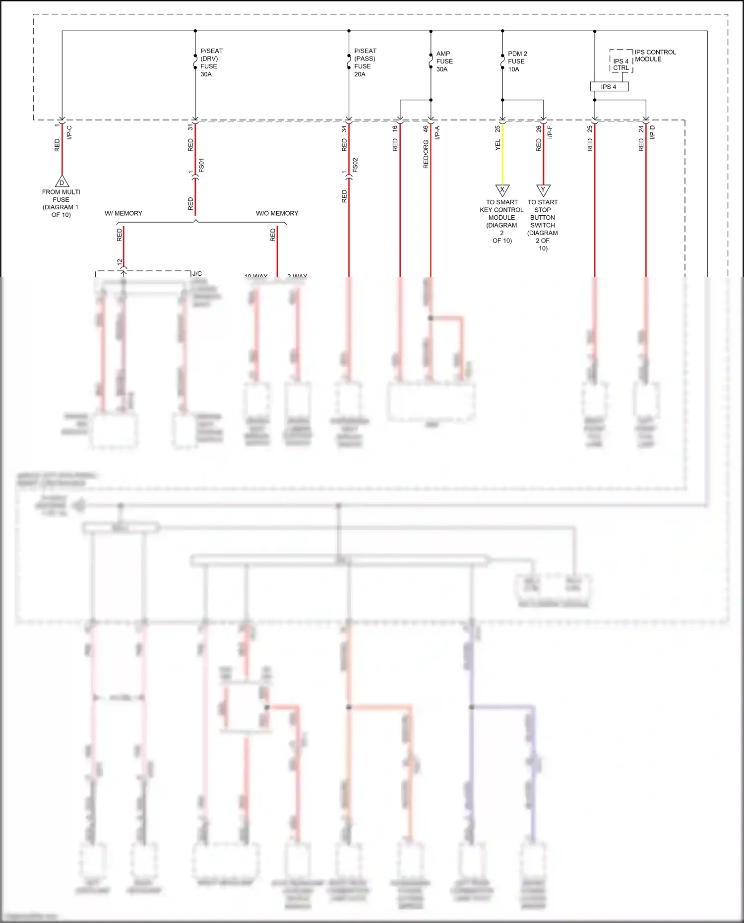 Kia Optima III facelift (2013-2015) blu/org wiring diagram  (23 of 123)