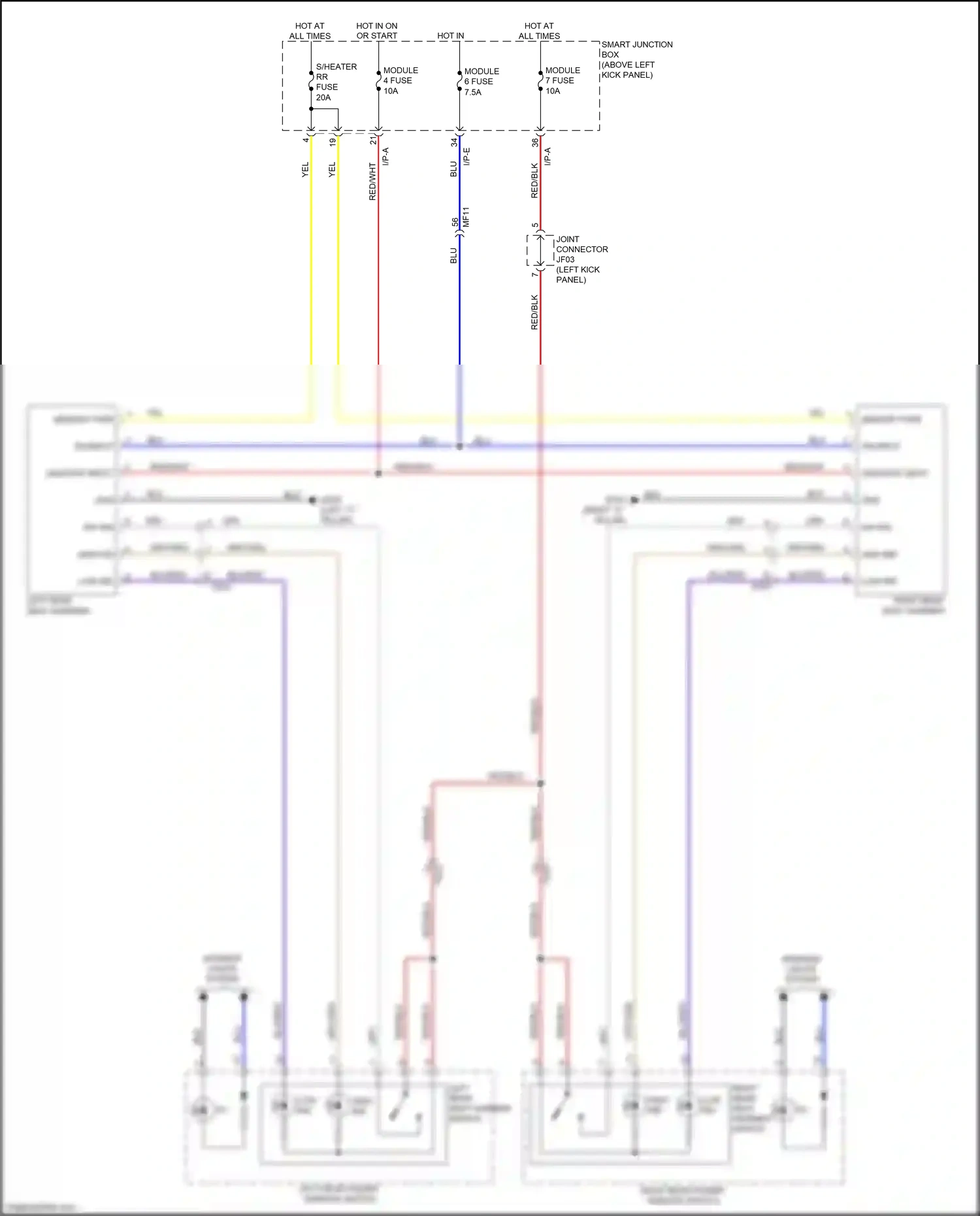 Kia Optima III facelift (2013-2015) blu/red wiring diagram  (3 of 6)