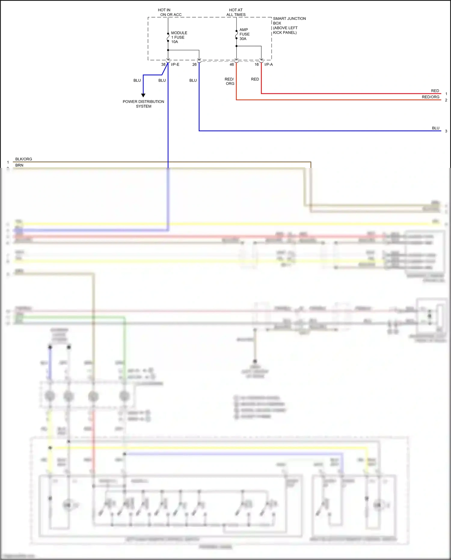 Kia Optima III facelift (2013-2015) brn wiring diagram  (77 of 174)